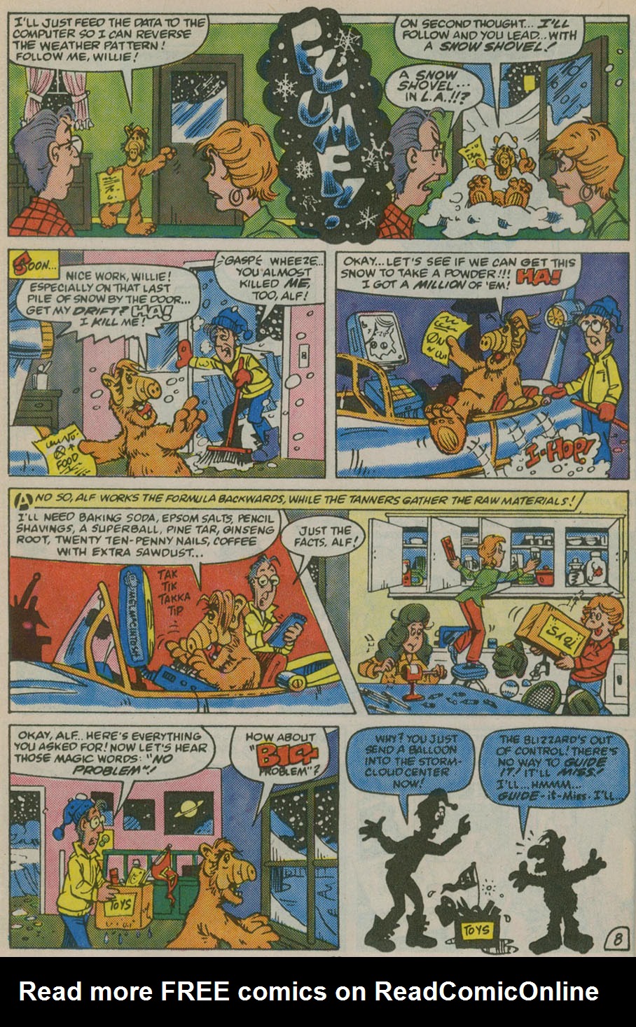 Read online ALF Holiday Special comic -  Issue #1 - 19