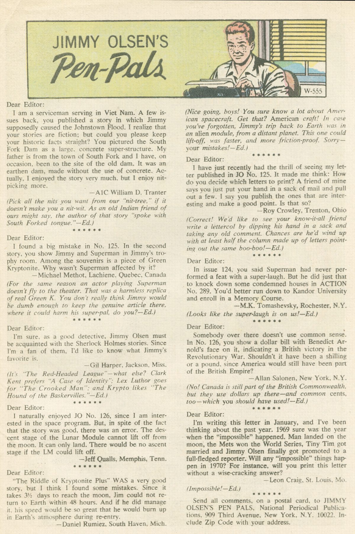 Read online Superman's Pal Jimmy Olsen comic -  Issue #129 - 33