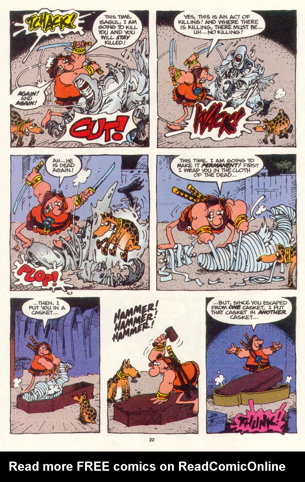 Read online Sergio Aragonés Groo the Wanderer comic -  Issue #110 - 24