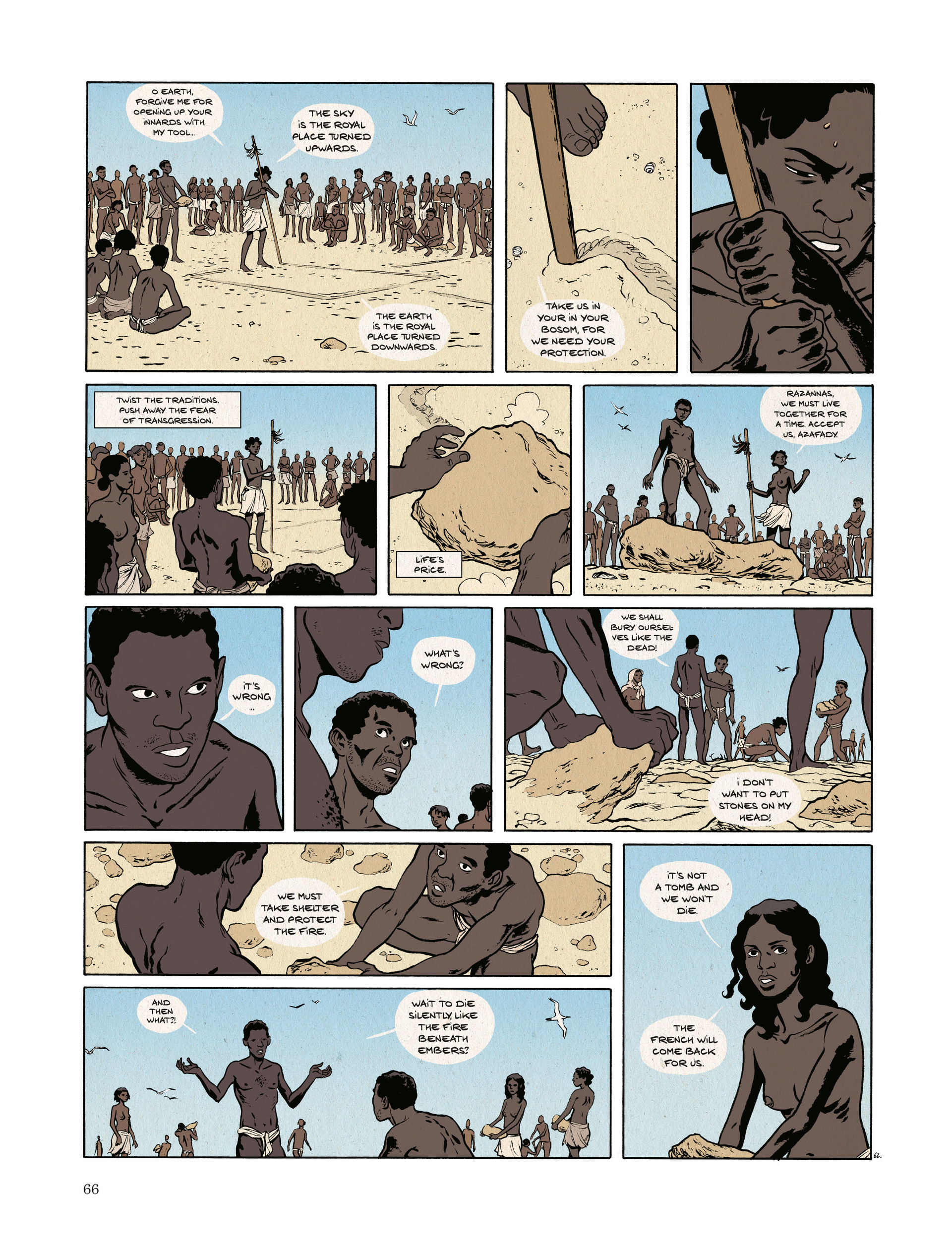 Read online The Forgotten Slaves of Tromelin comic -  Issue # TPB - 68