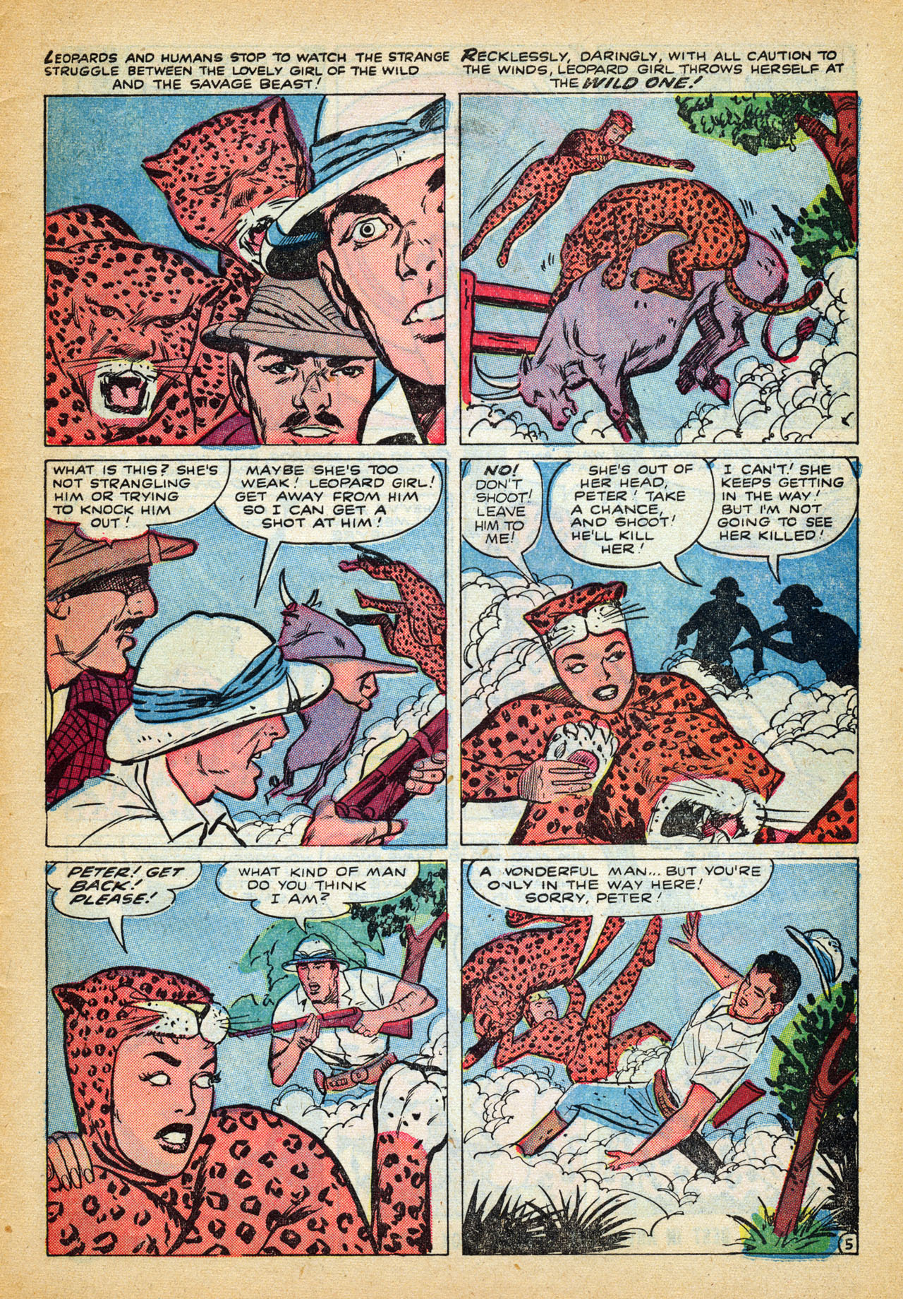 Read online Jungle Action (1954) comic -  Issue #5 - 31