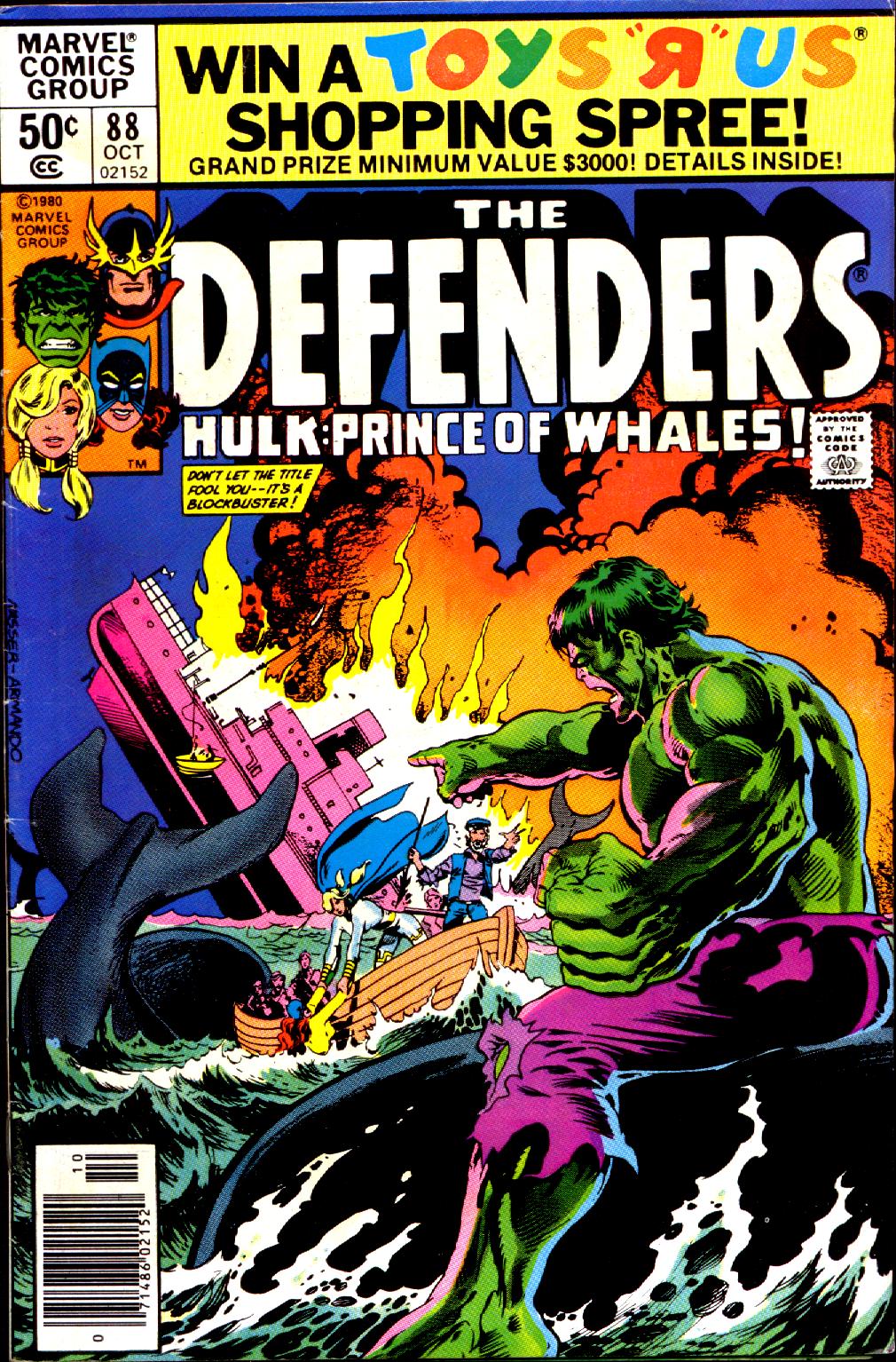 Read online The Defenders (1972) comic -  Issue #88 - 1