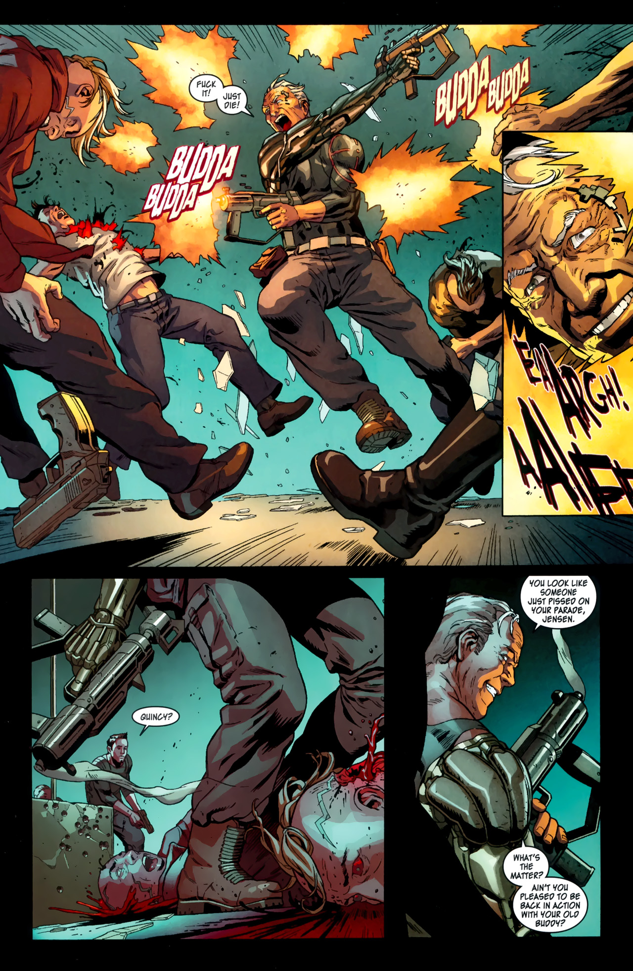 Read online Deus Ex comic -  Issue #3 - 21