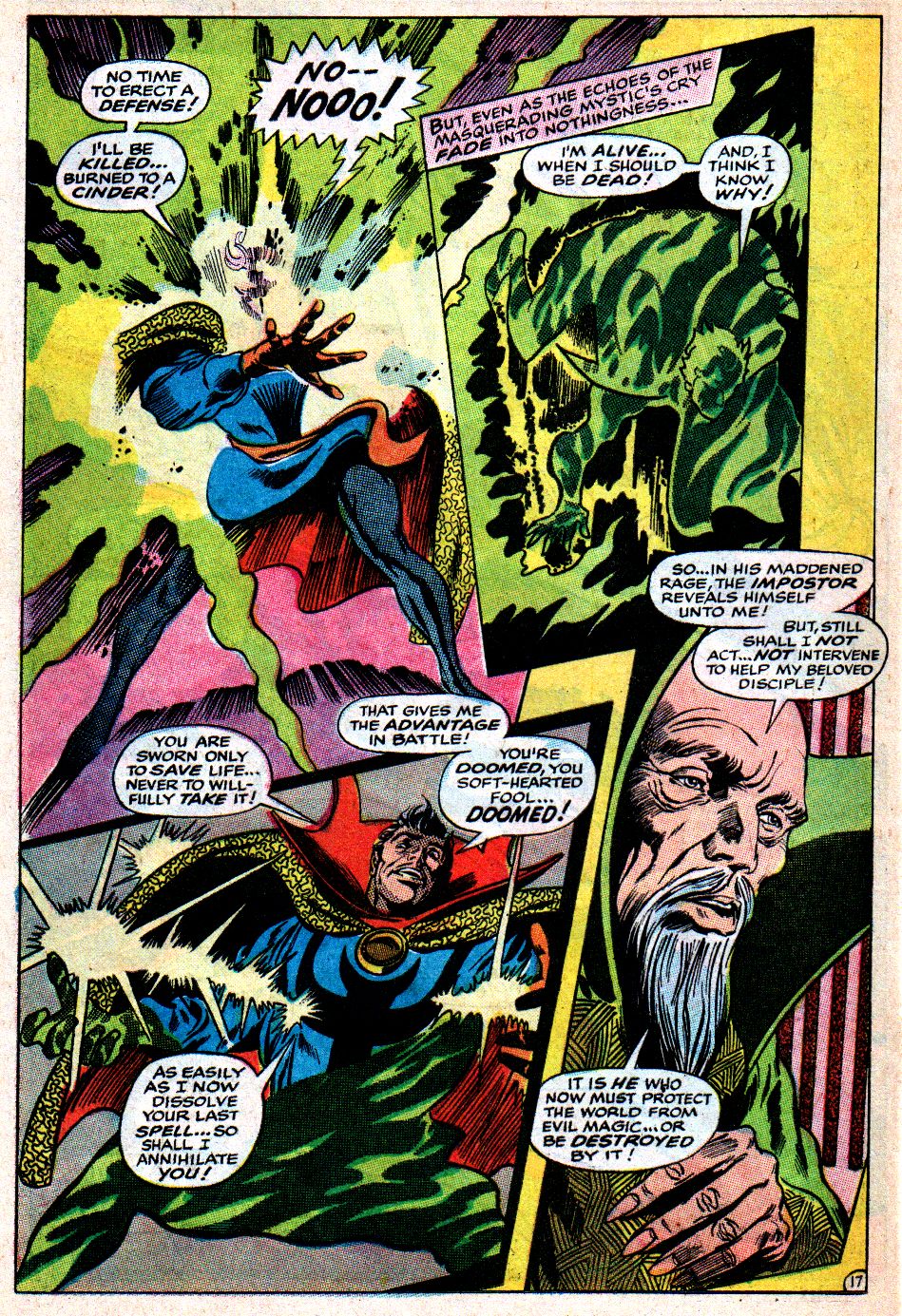 Read online Marvel Masterworks: Doctor Strange comic -  Issue # TPB 3 - 188