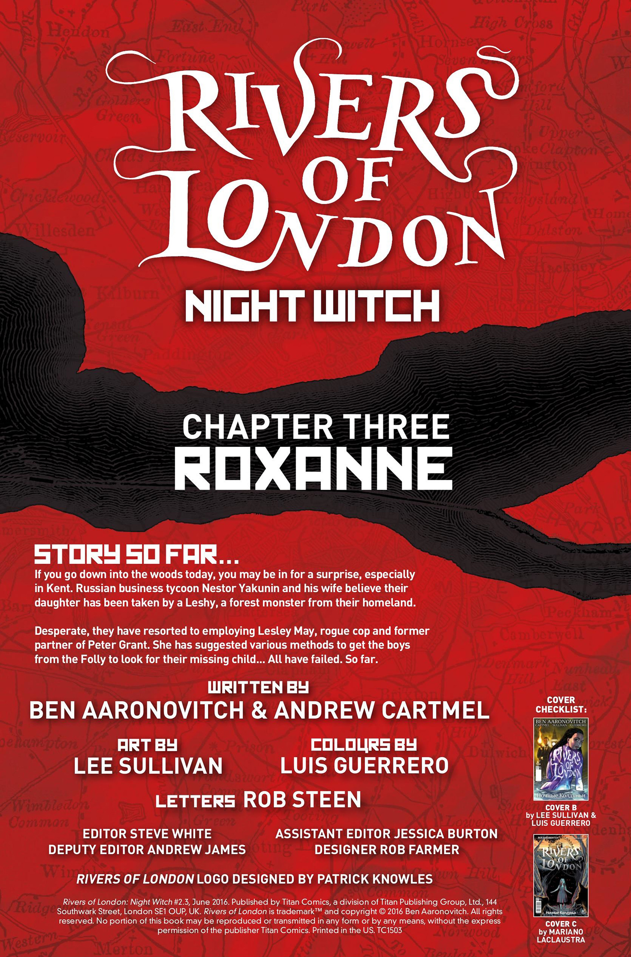 Read online Rivers of London: Night Witch comic -  Issue #3 - 3