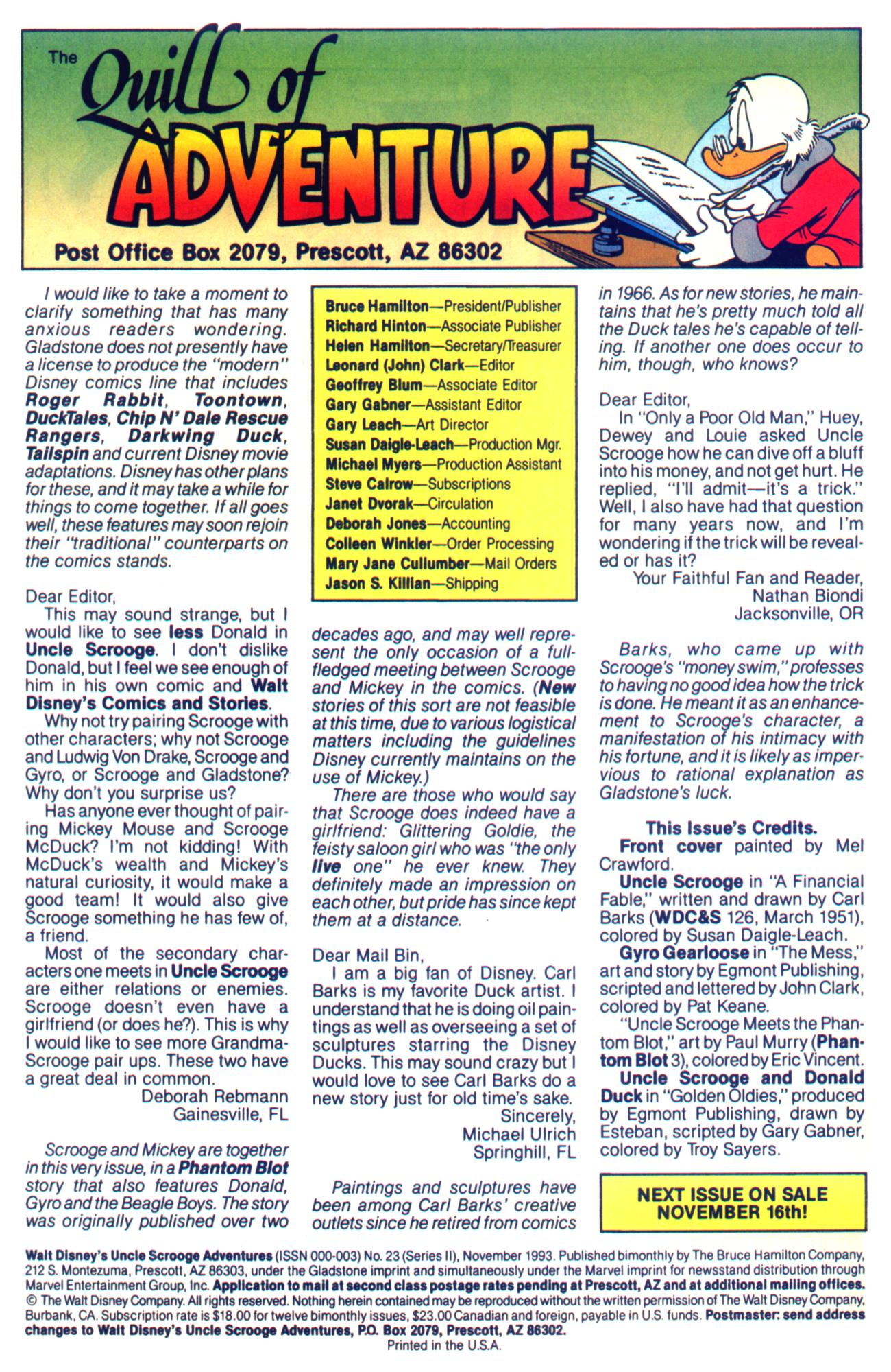 Read online Walt Disney's Uncle Scrooge Adventures comic -  Issue #23 - 66