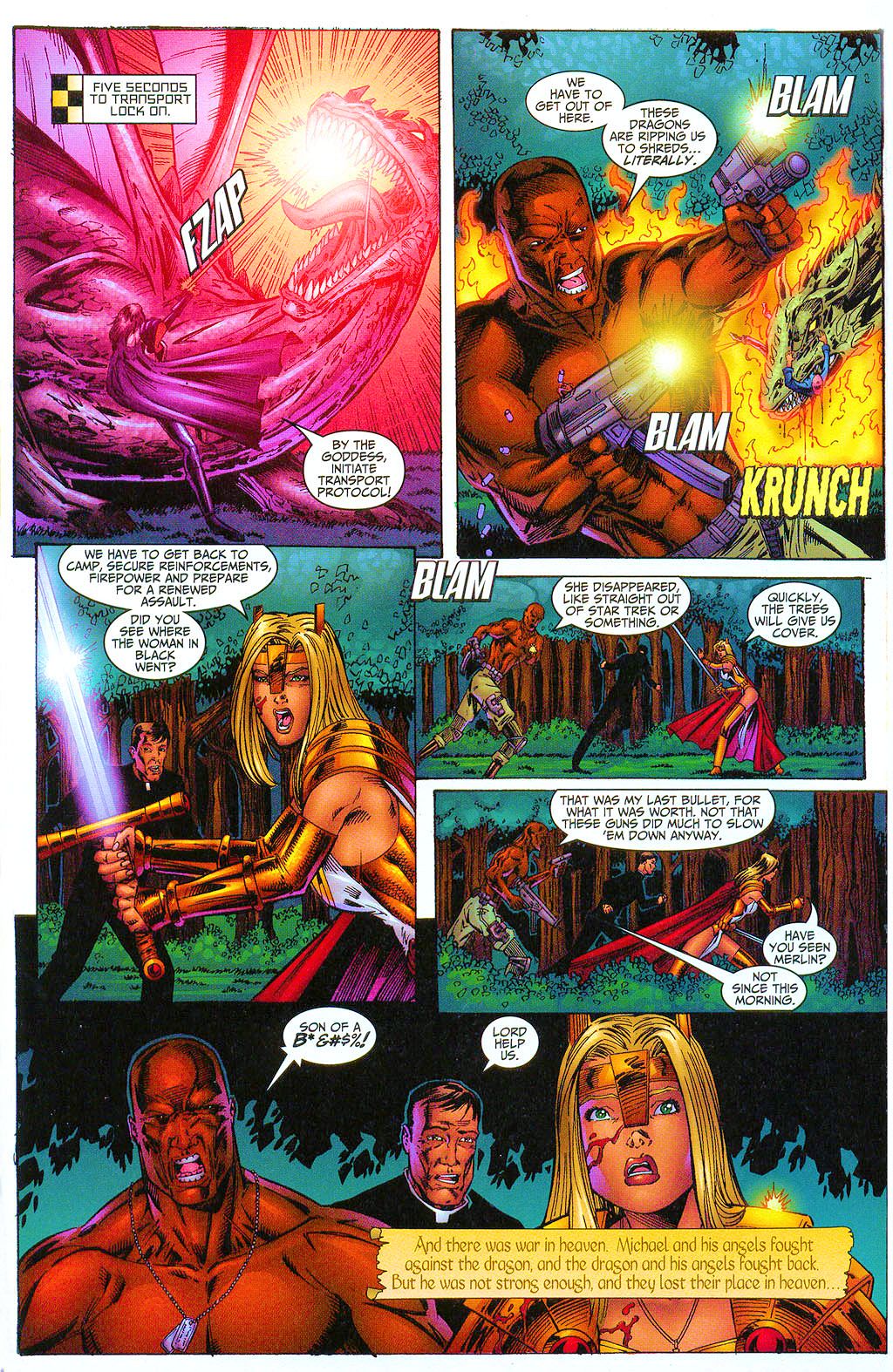 Read online Lady Pendragon comic -  Issue #2 - 16