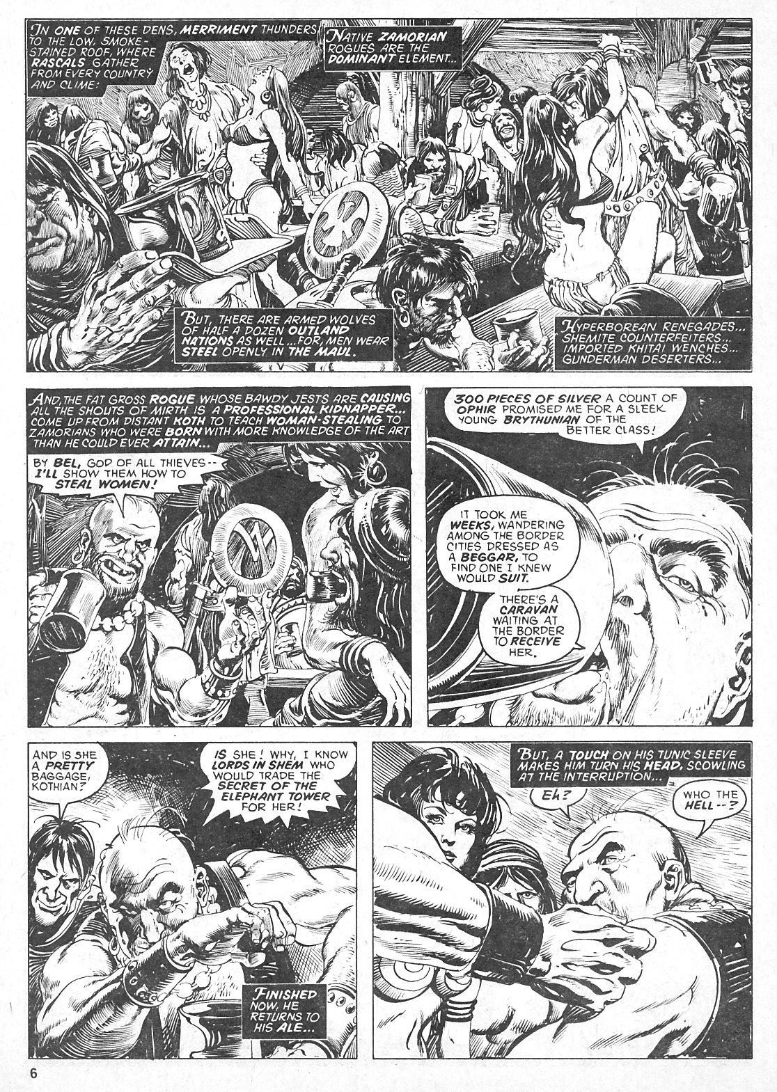 Read online The Savage Sword Of Conan comic -  Issue #24 - 6