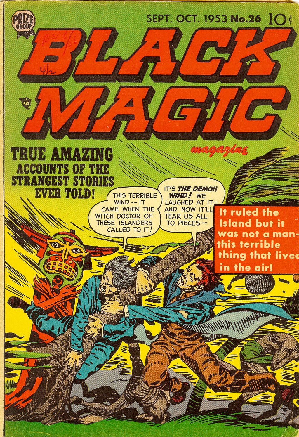 Read online Black Magic (1950) comic -  Issue #26 - 1