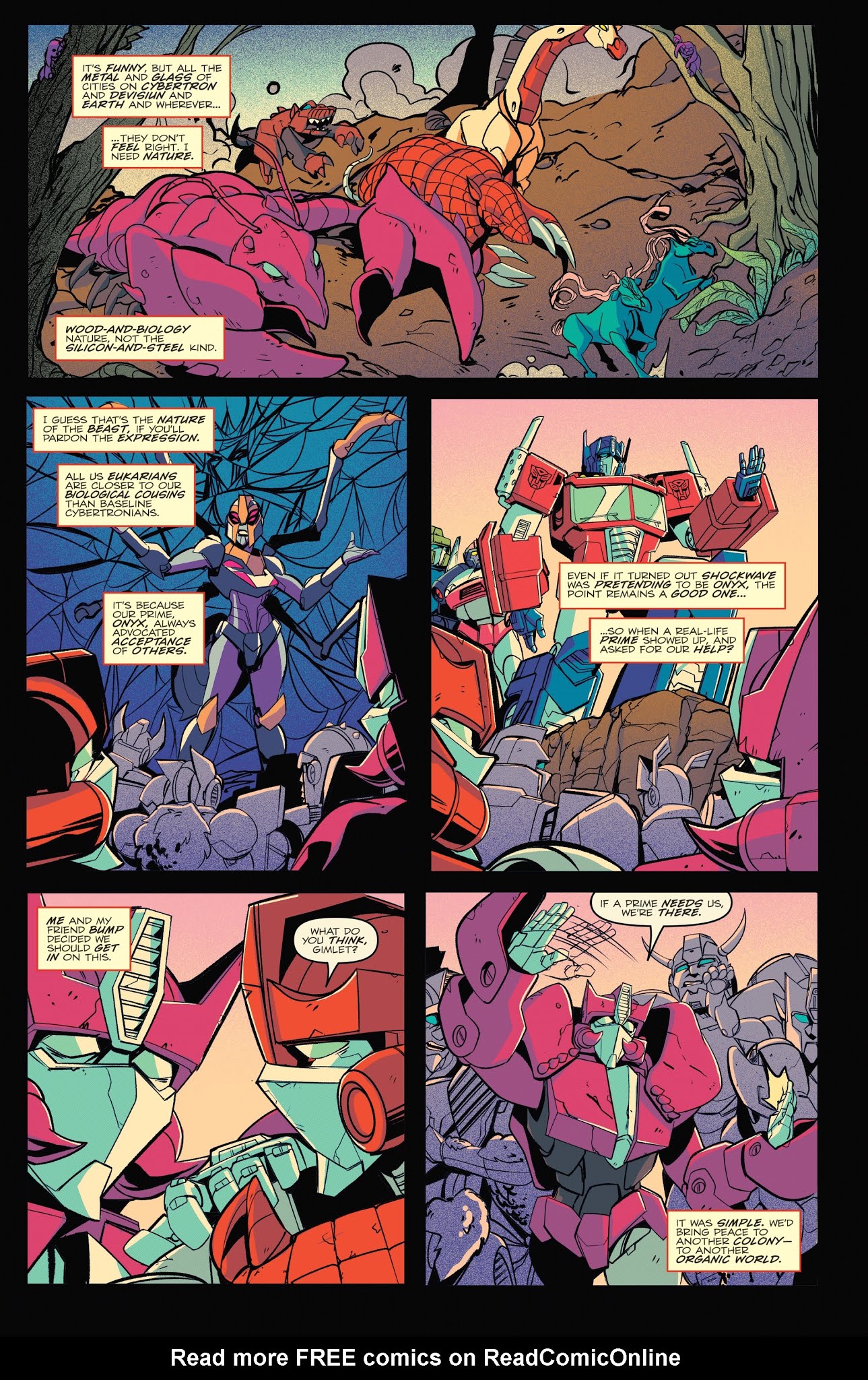 Read online Optimus Prime comic -  Issue #23 - 16