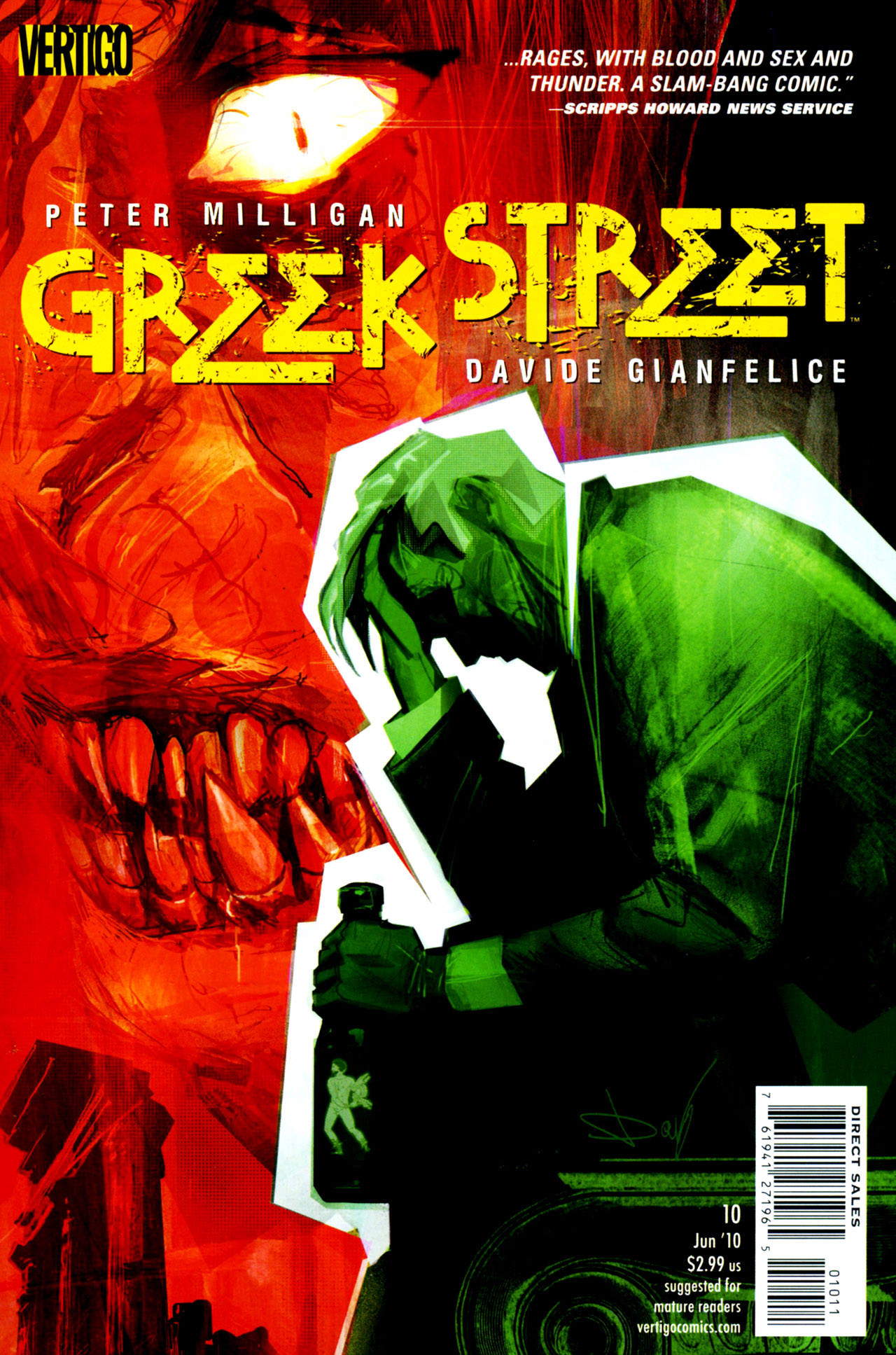 Read online Greek Street comic -  Issue #10 - 1