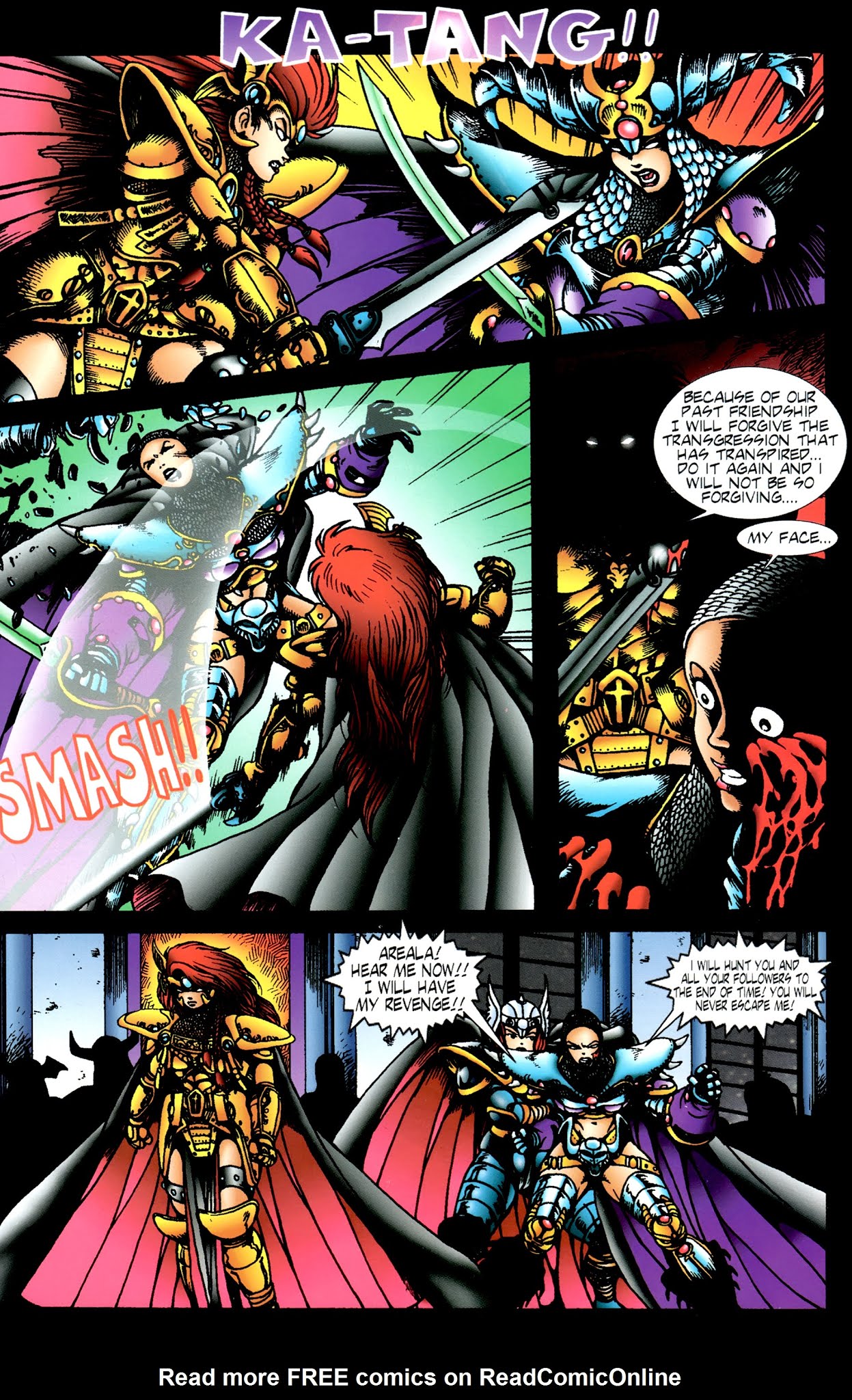 Read online Warrior Nun Areala: Portraits comic -  Issue # Full - 25