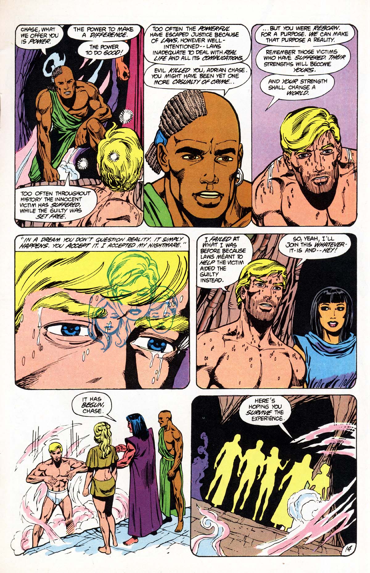 Read online Vigilante (1983) comic -  Issue #7 - 15
