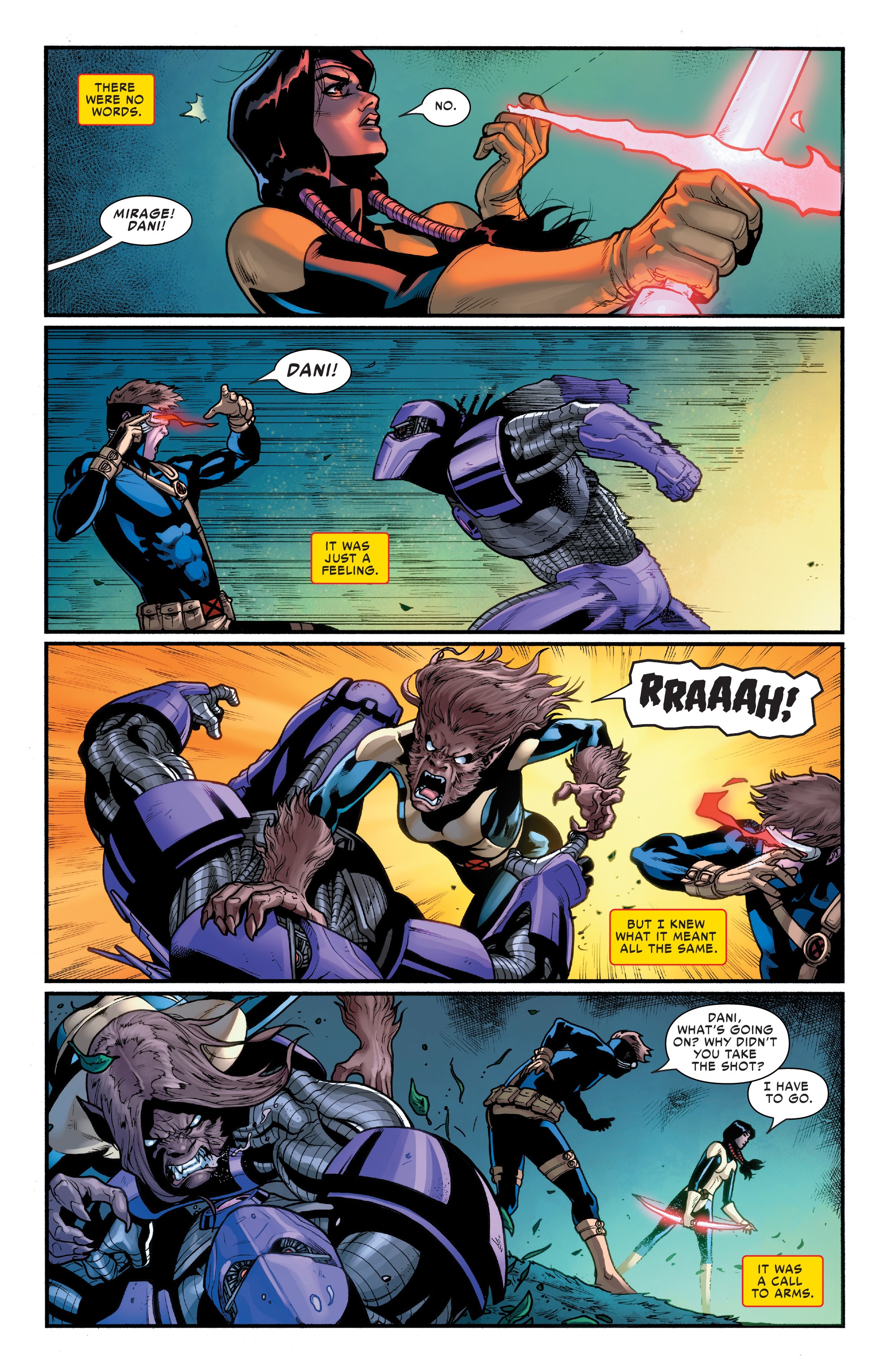 Read online War of the Realms: Uncanny X-Men comic -  Issue #1 - 6