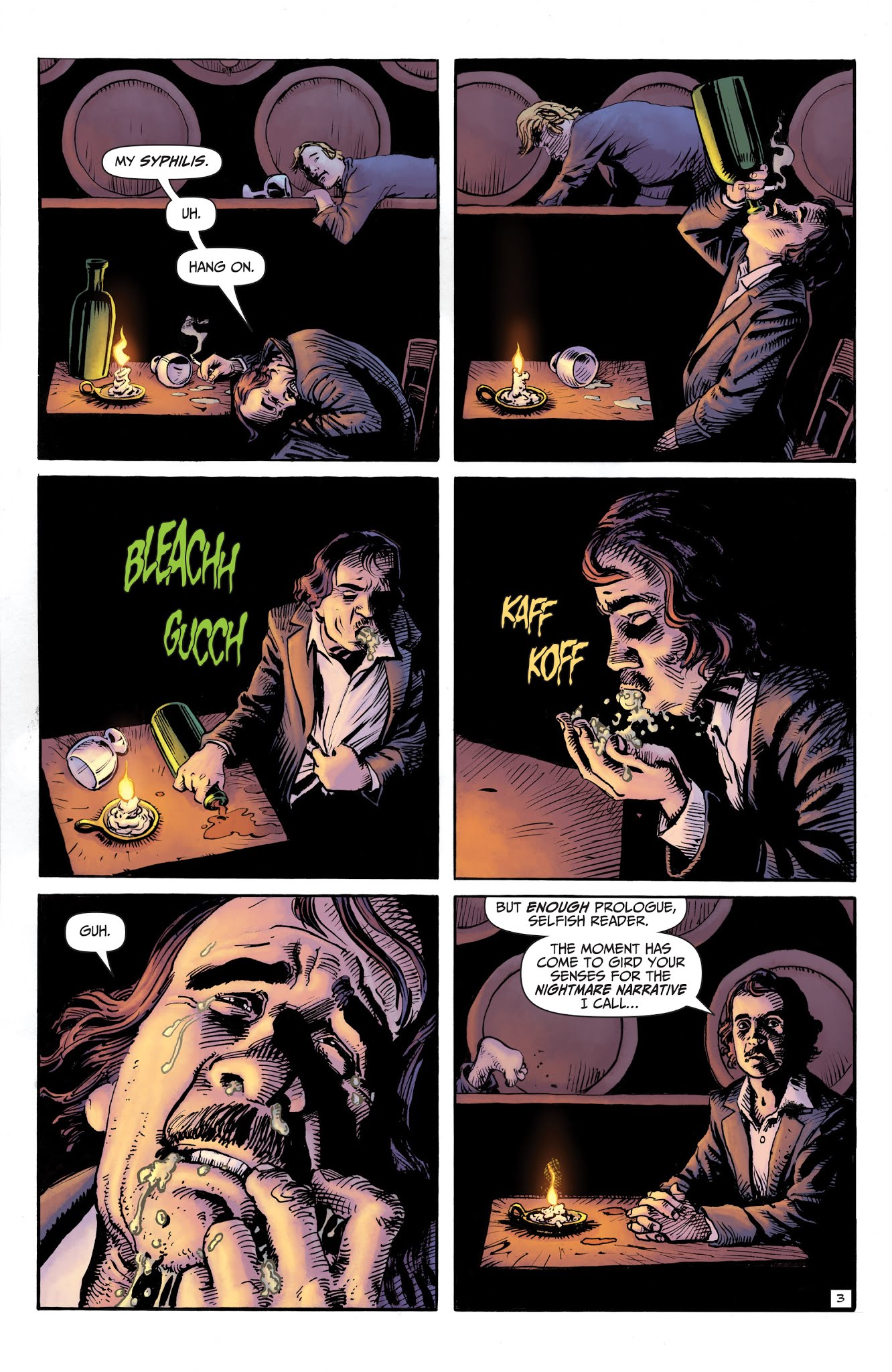 Read online Edgar Allan Poe's Snifter of Terror comic -  Issue #1 - 5