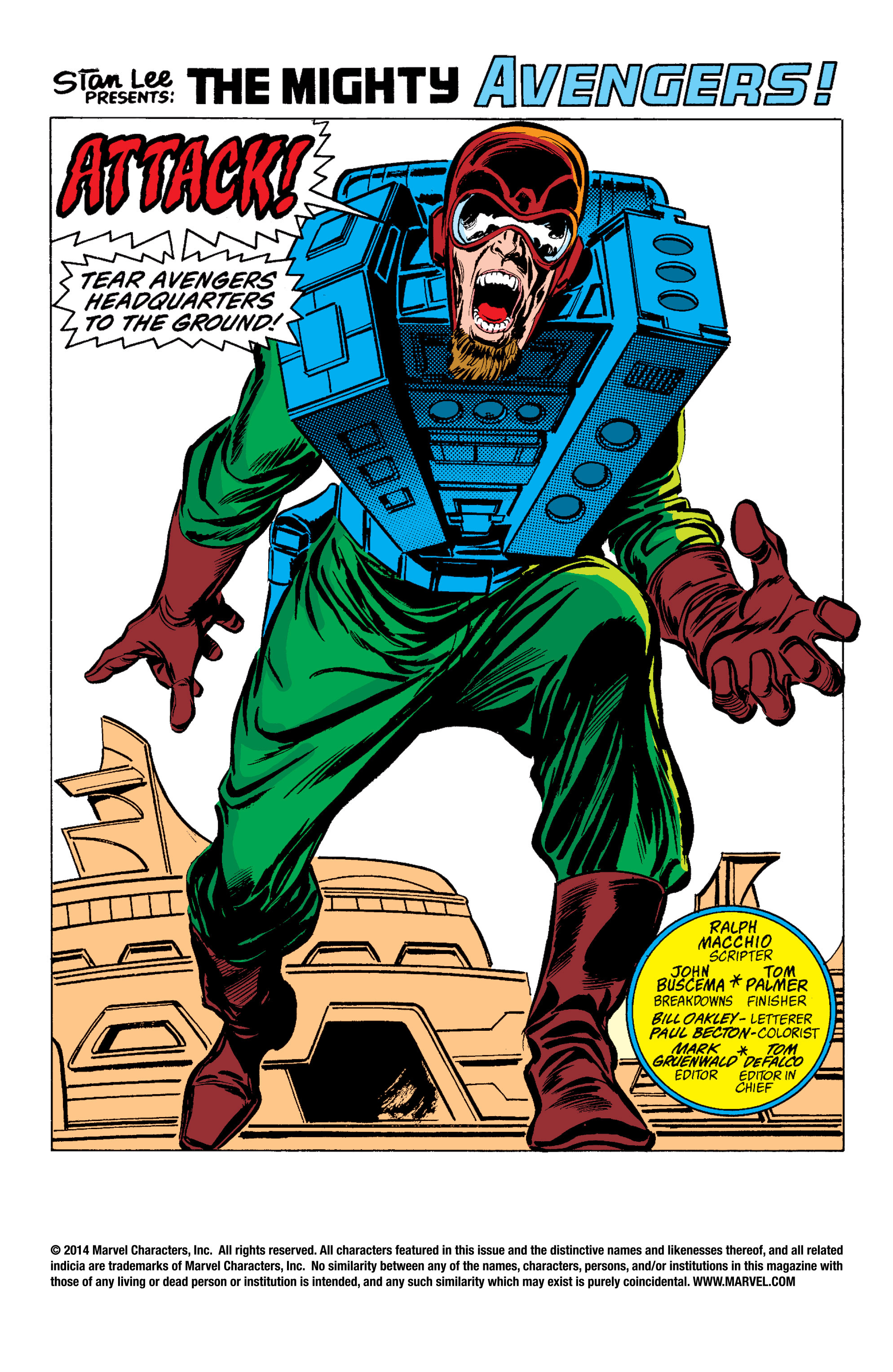 Read online The Avengers (1963) comic -  Issue #289 - 2