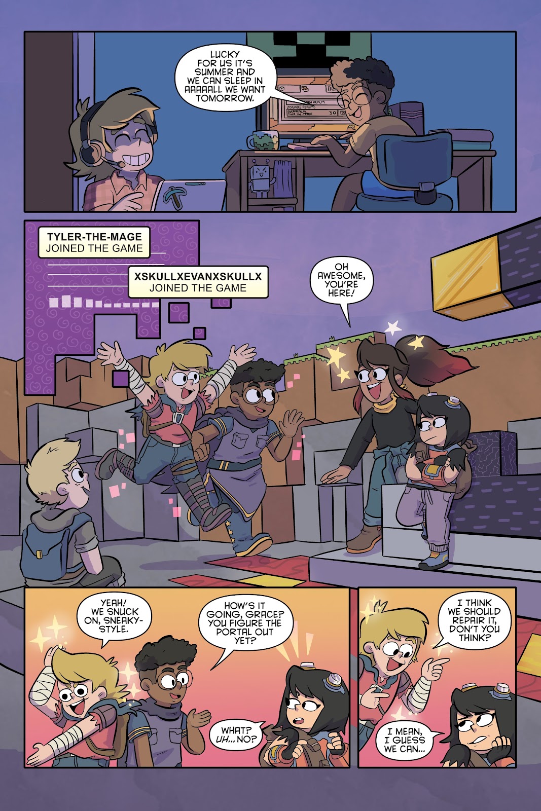 Minecraft issue TPB 3 - Page 18