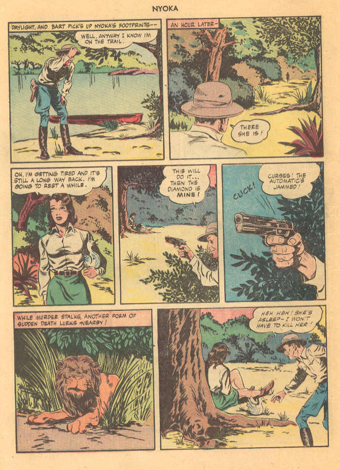 Read online Nyoka the Jungle Girl (1945) comic -  Issue #4 - 12