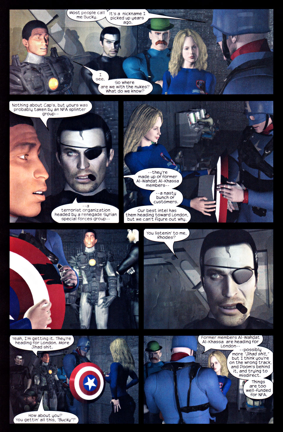 Read online U.S. War Machine 2.0 comic -  Issue #2 - 17