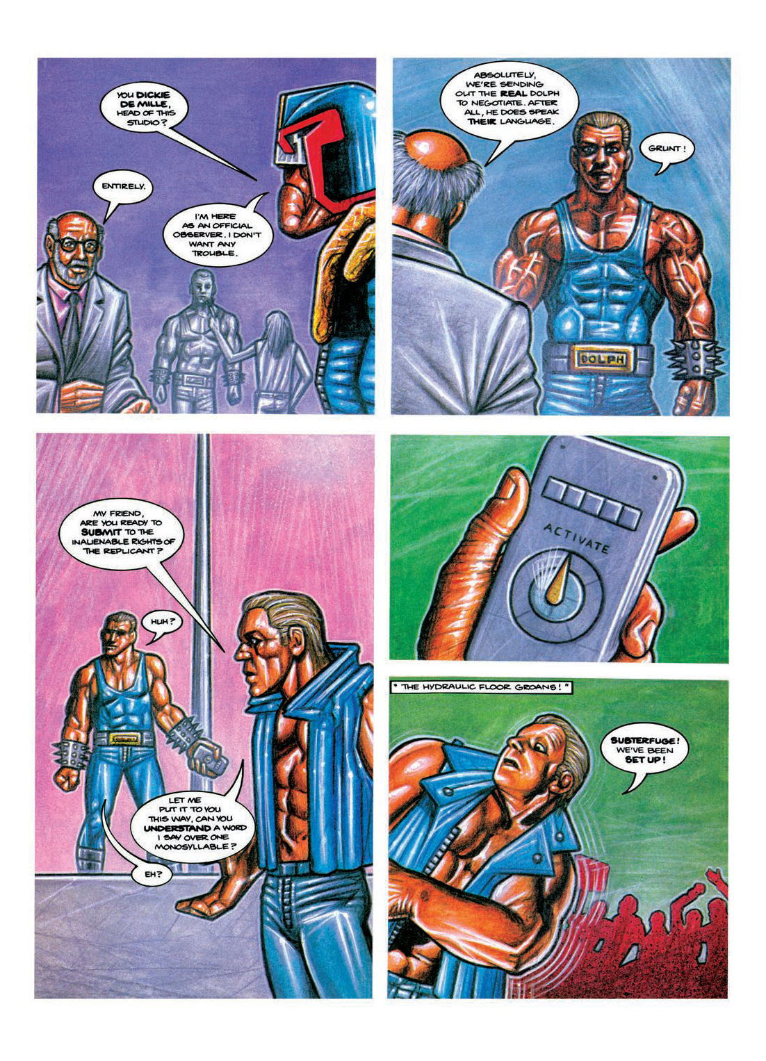 Read online Judge Dredd: The Restricted Files comic -  Issue # TPB 4 - 140