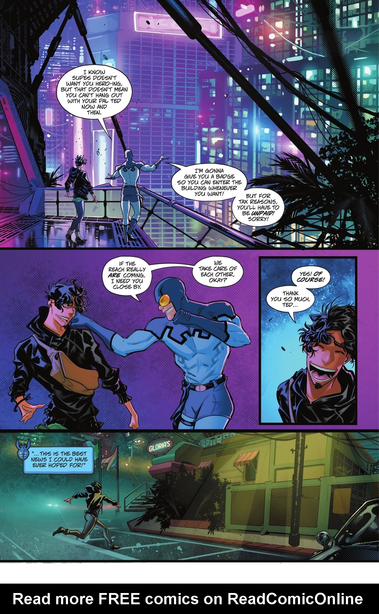 Read online Blue Beetle: Graduation Day comic -  Issue #2 - 22