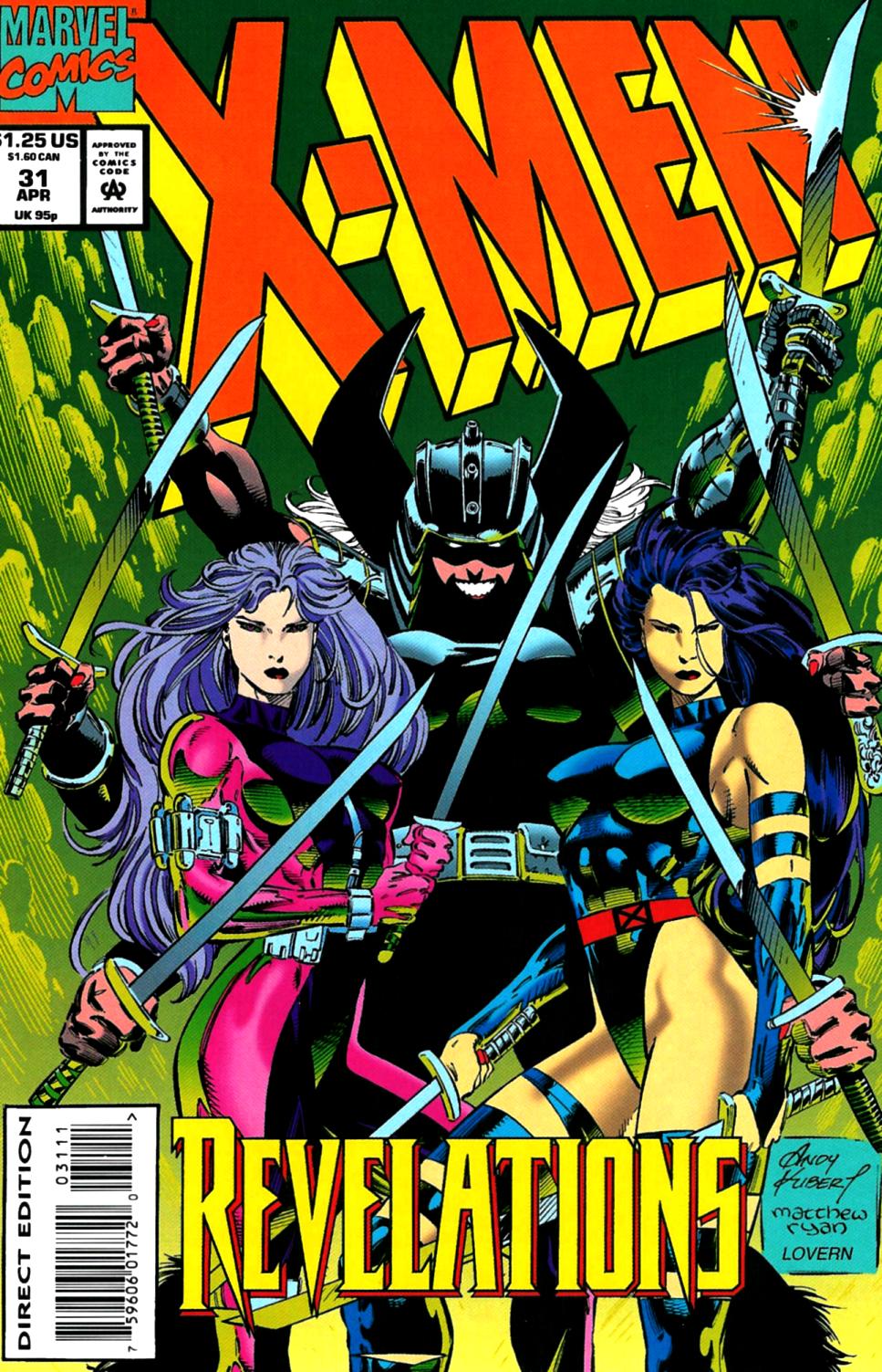Read online X-Men (1991) comic -  Issue #31 - 1