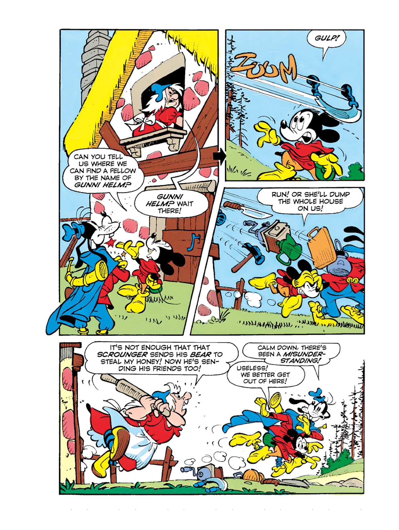 Read online Mickey Mouse in the Sword of Ice comic -  Issue #3 - 4