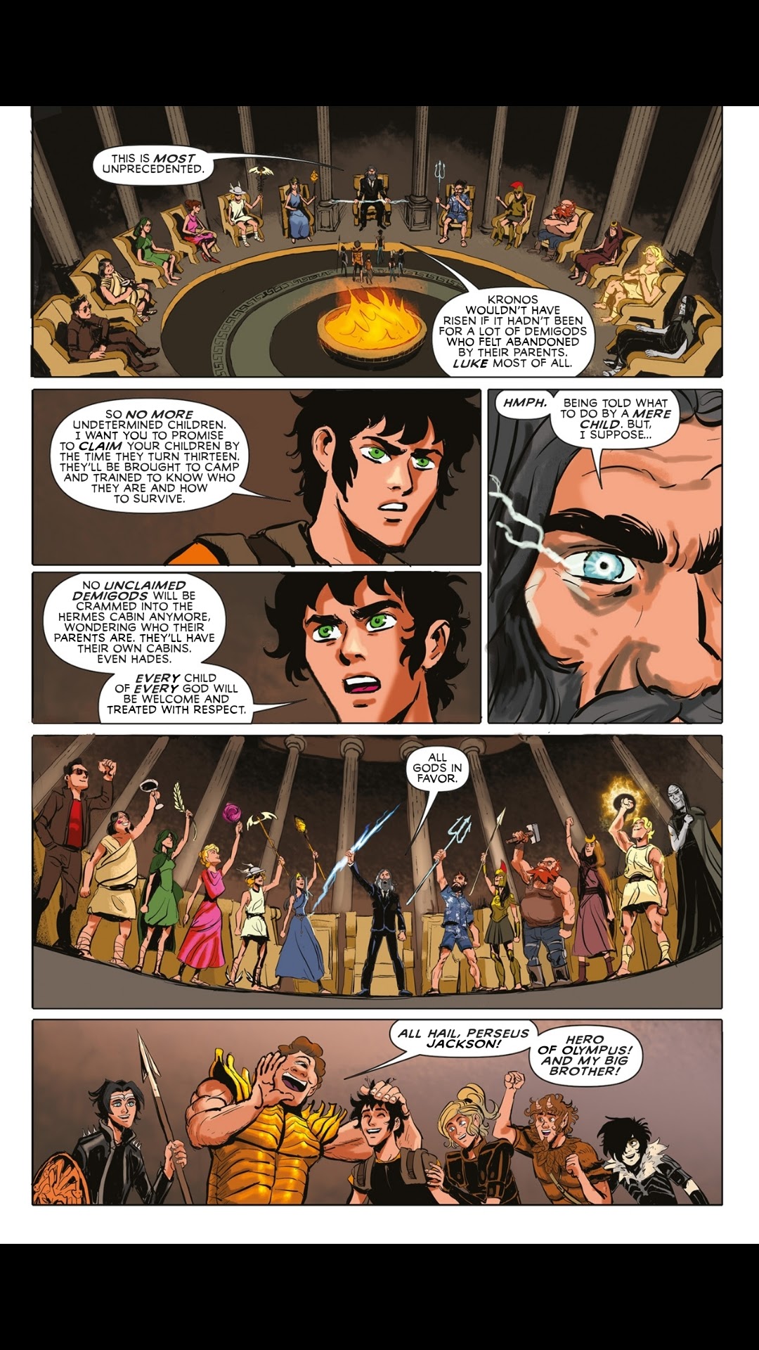 Read online Percy Jackson and the Olympians comic -  Issue # TPB 5 - 125