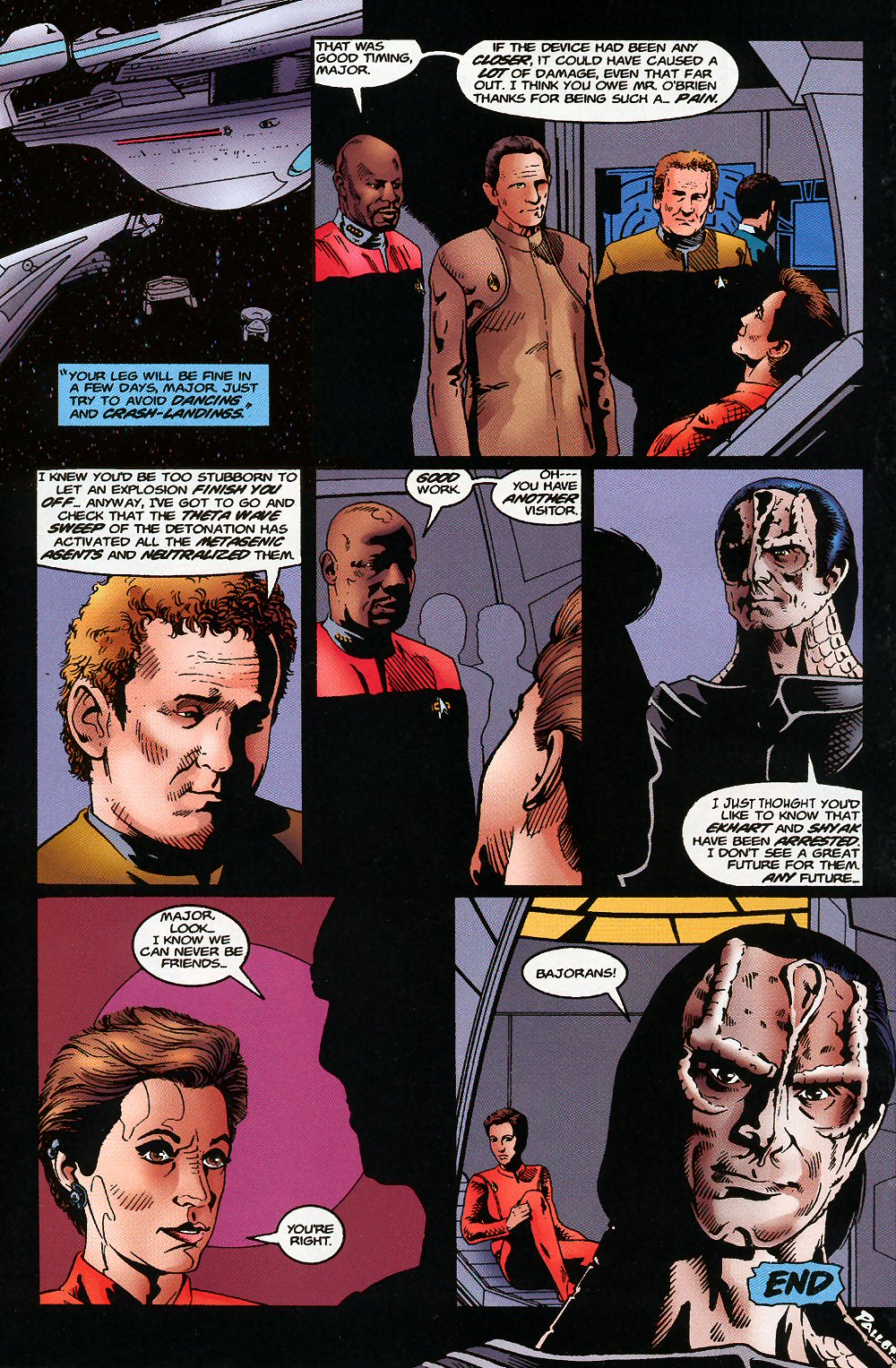 Read online Star Trek: Deep Space Nine (1993) comic -  Issue #32 - 38