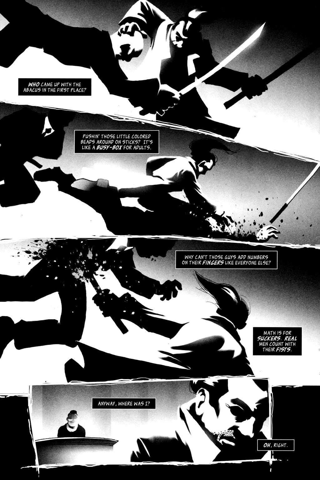 Read online Sam Noir: Samurai Detective comic -  Issue #3 - 6