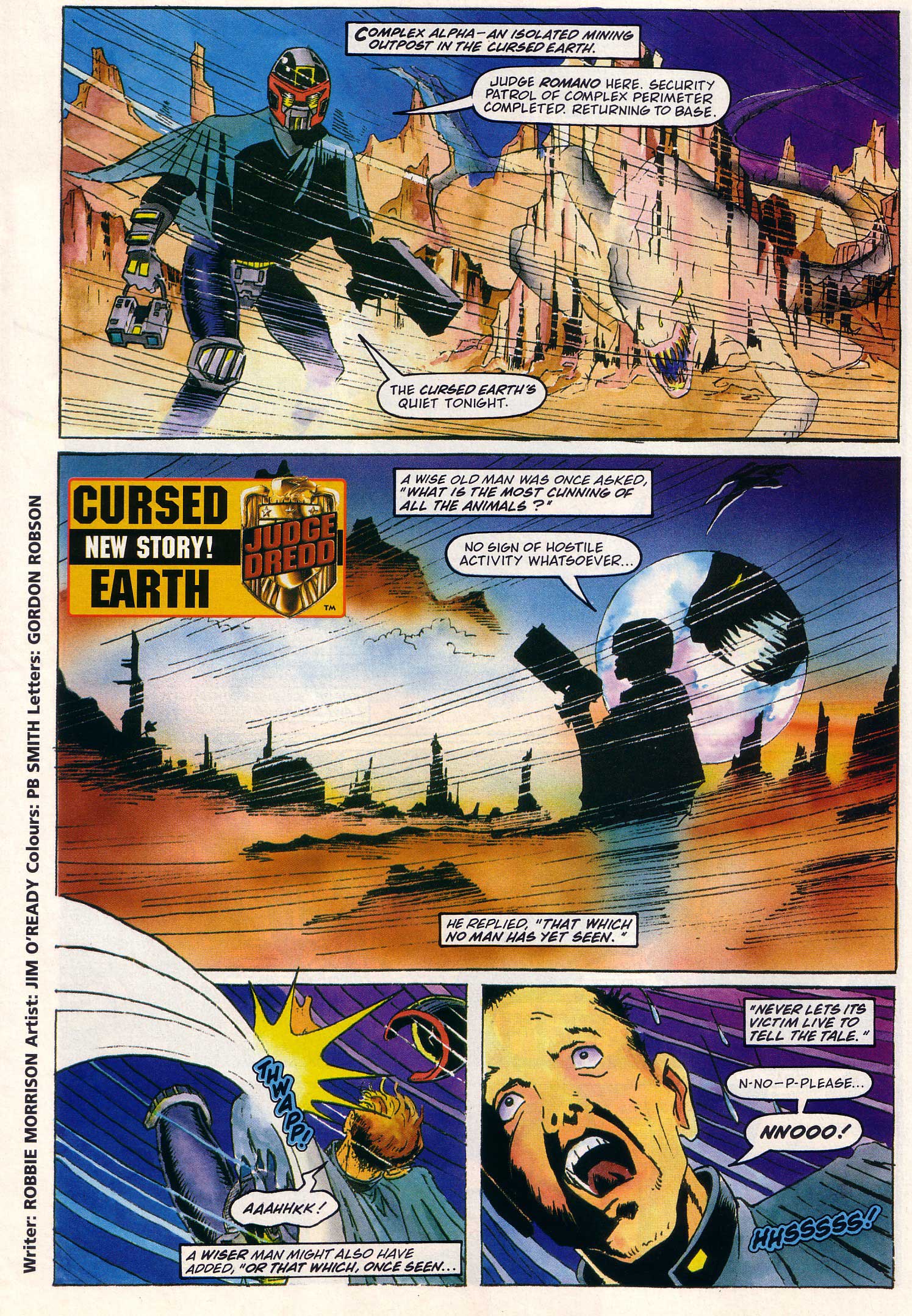 Read online Judge Dredd Lawman of the Future comic -  Issue #17 - 3