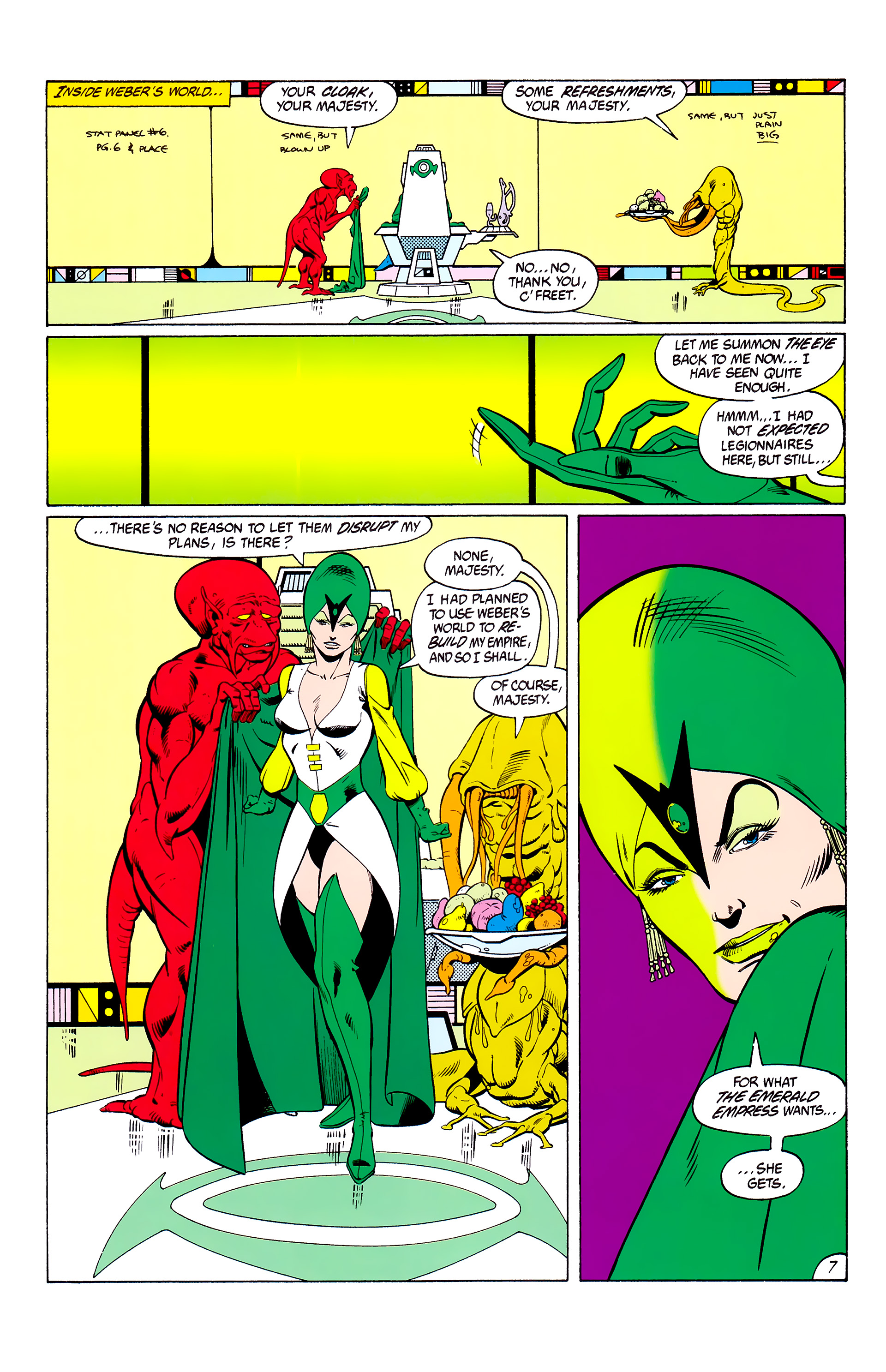 Read online Legion of Super-Heroes (1980) comic -  Issue #302 - 8