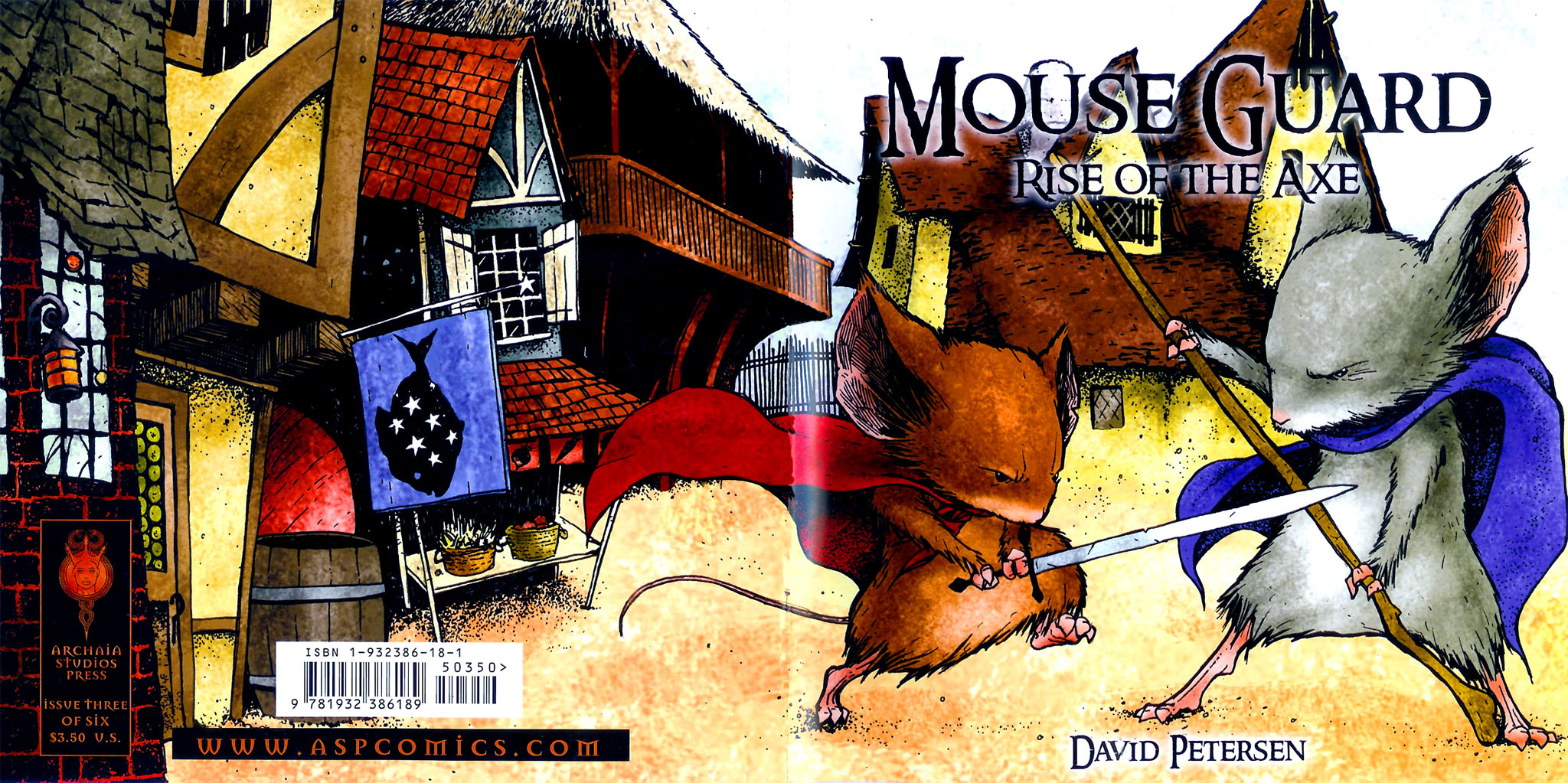 Read online Mouse Guard comic -  Issue #3 - 1