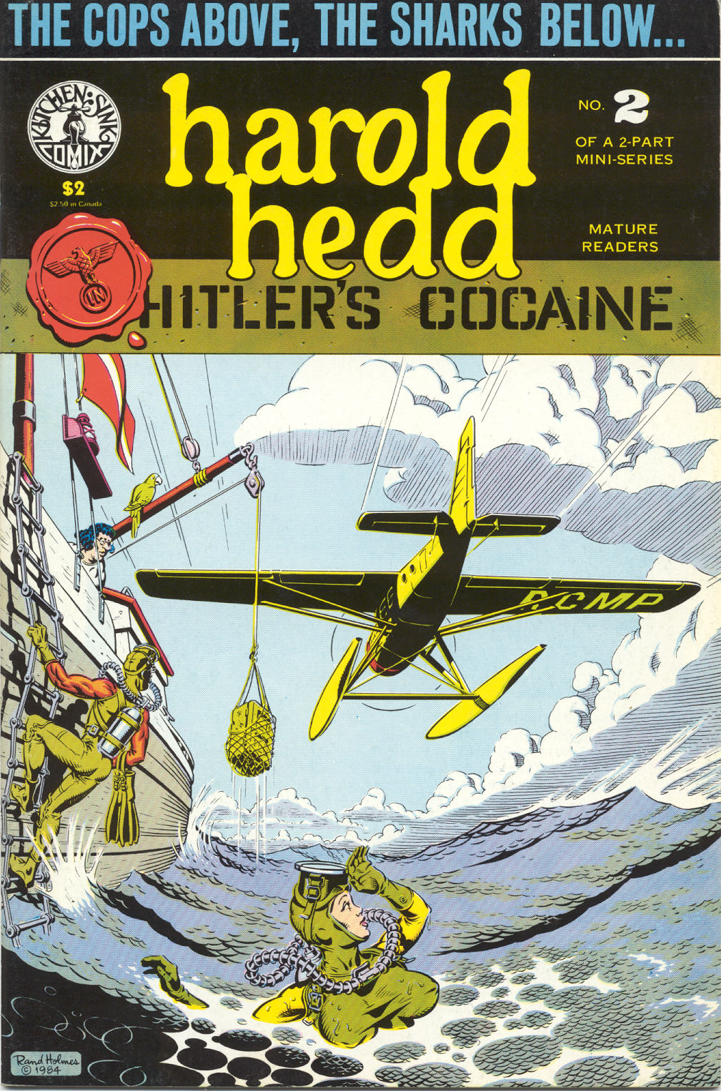 Read online Harold Hedd in "Hitler's Cocaine" comic -  Issue #2 - 1