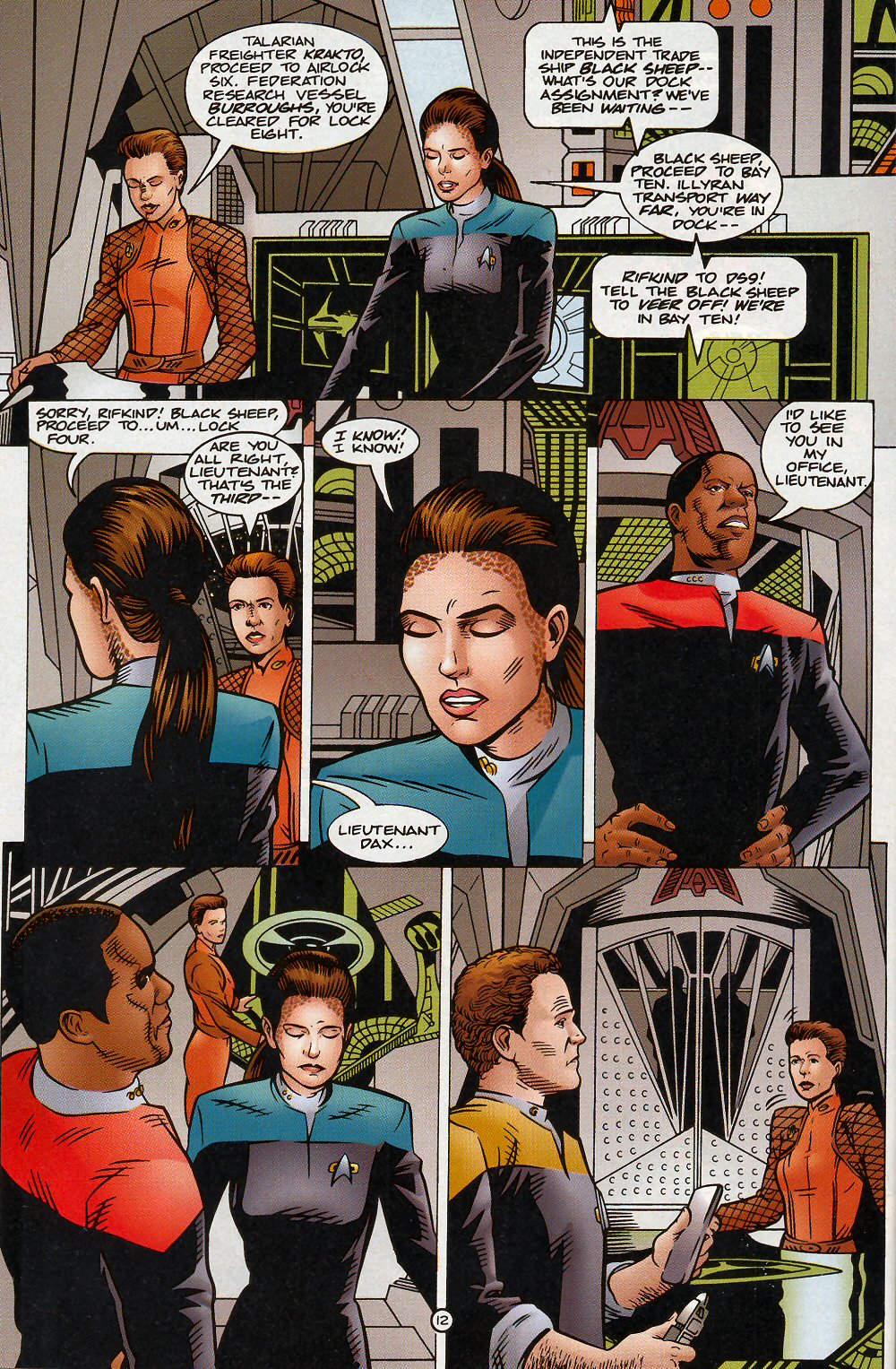 Read online Star Trek: Deep Space Nine (1993) comic -  Issue #18 - 12