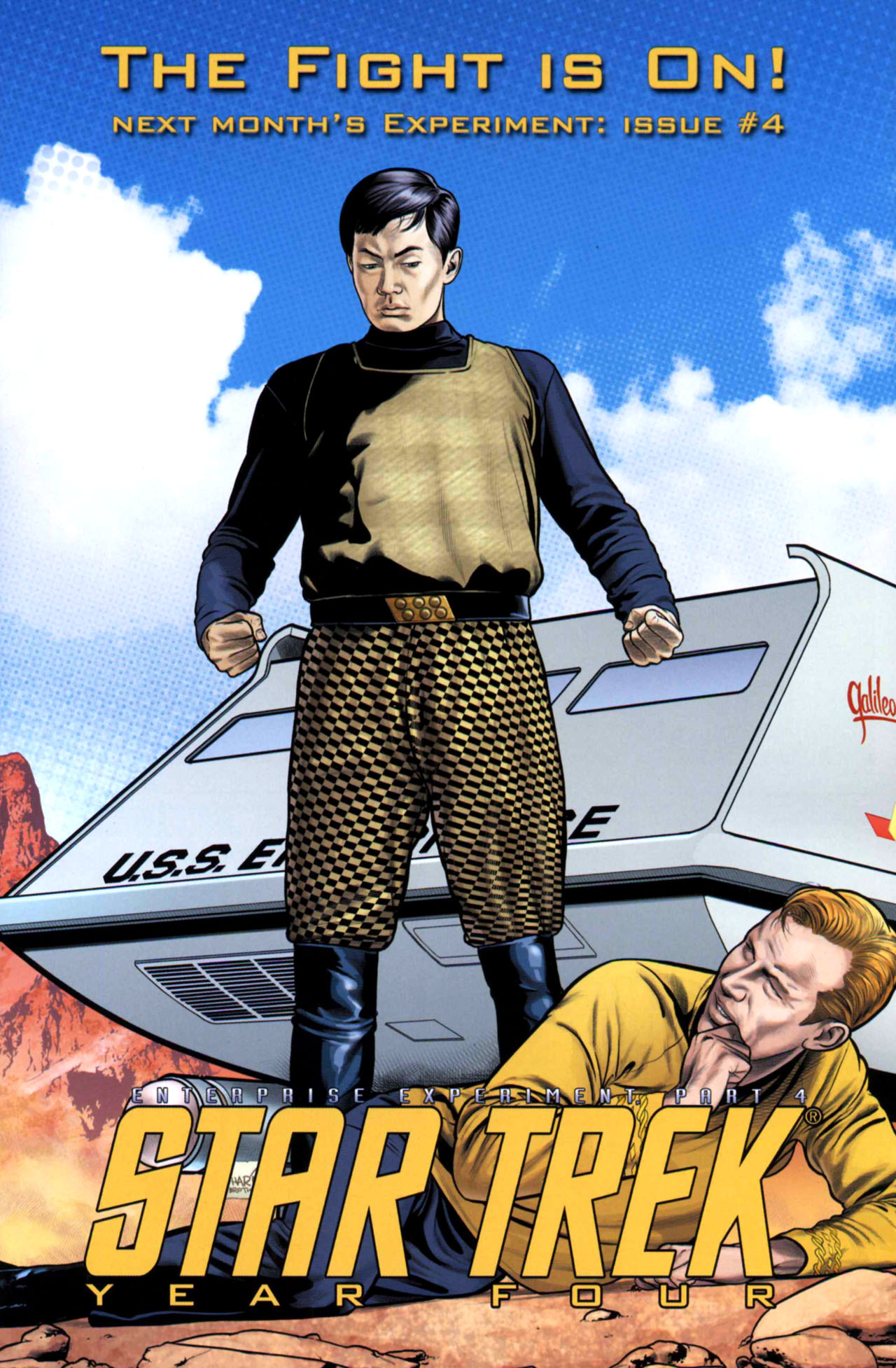 Read online Star Trek Year Four: The Enterprise Experiment comic -  Issue #3 - 25