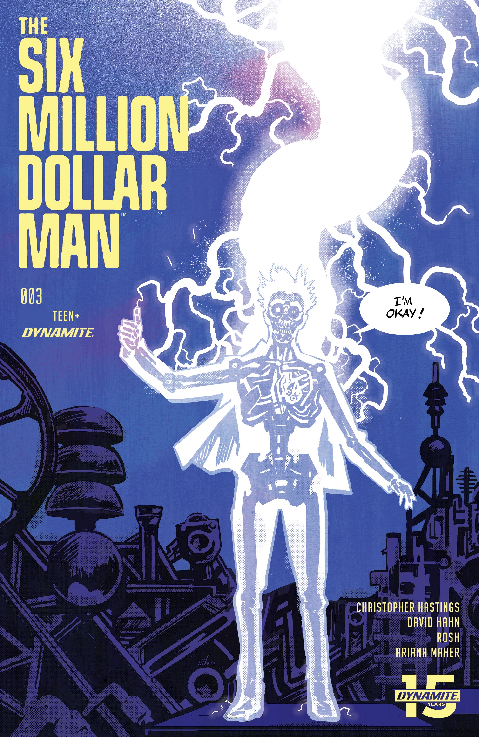 Read online The Six Million Dollar Man comic -  Issue #3 - 1