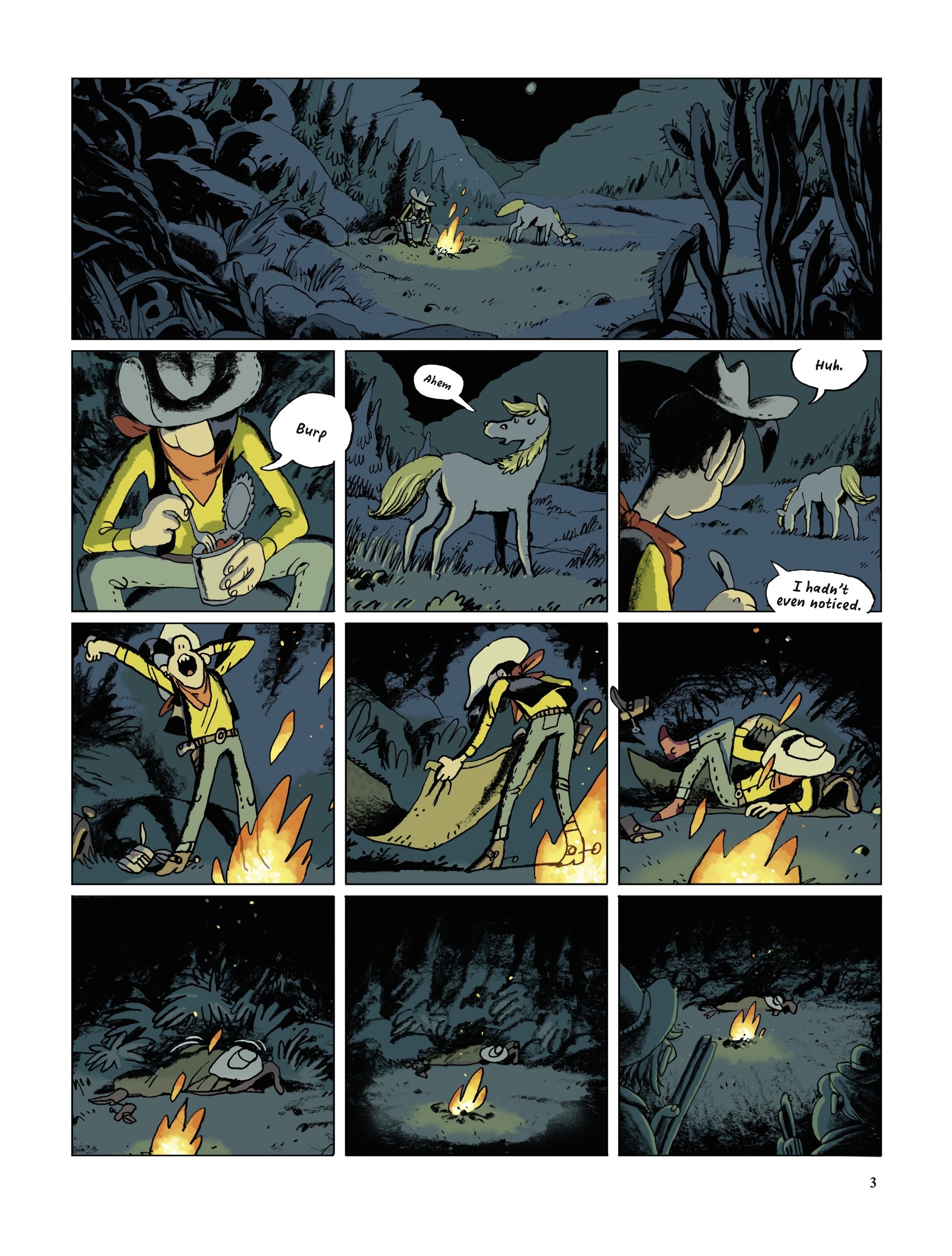 Read online Lucky Luke Saddles Up comic -  Issue # TPB - 3