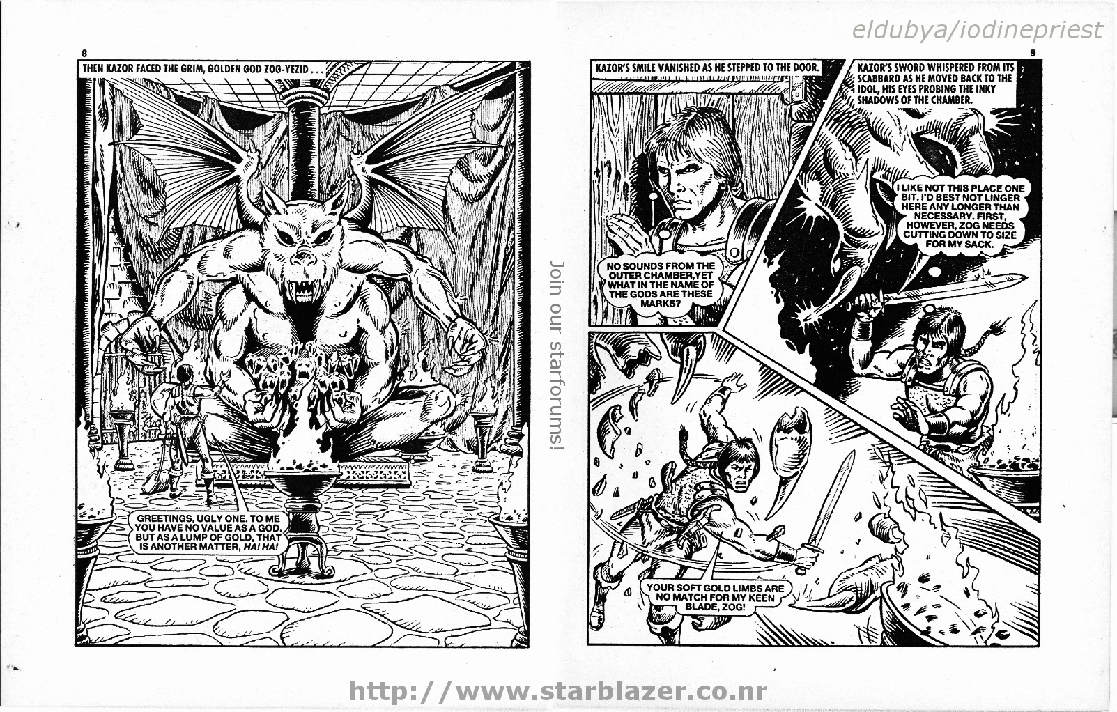 Read online Starblazer comic -  Issue #226 - 6