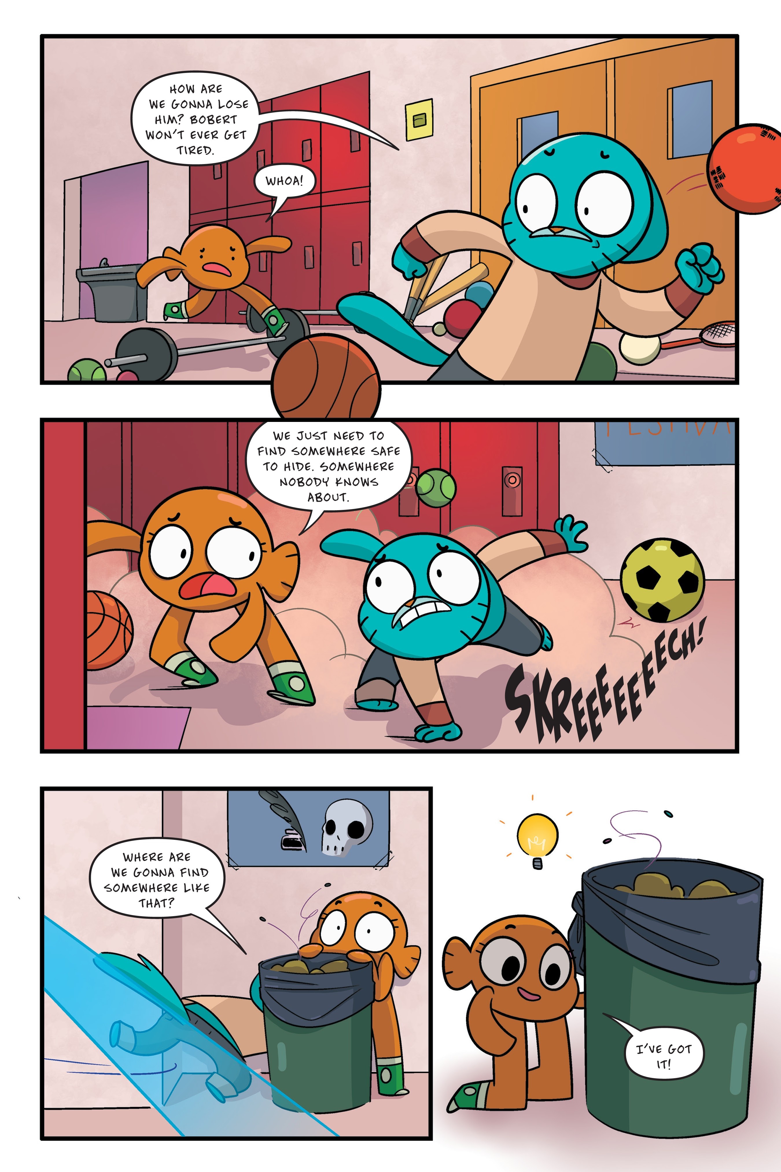 Read online The Amazing World of Gumball: Midsummer Nightmare comic -  Issue # TPB - 91
