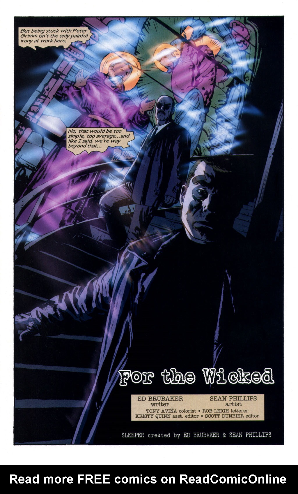 Read online Sleeper comic -  Issue #9 - 5
