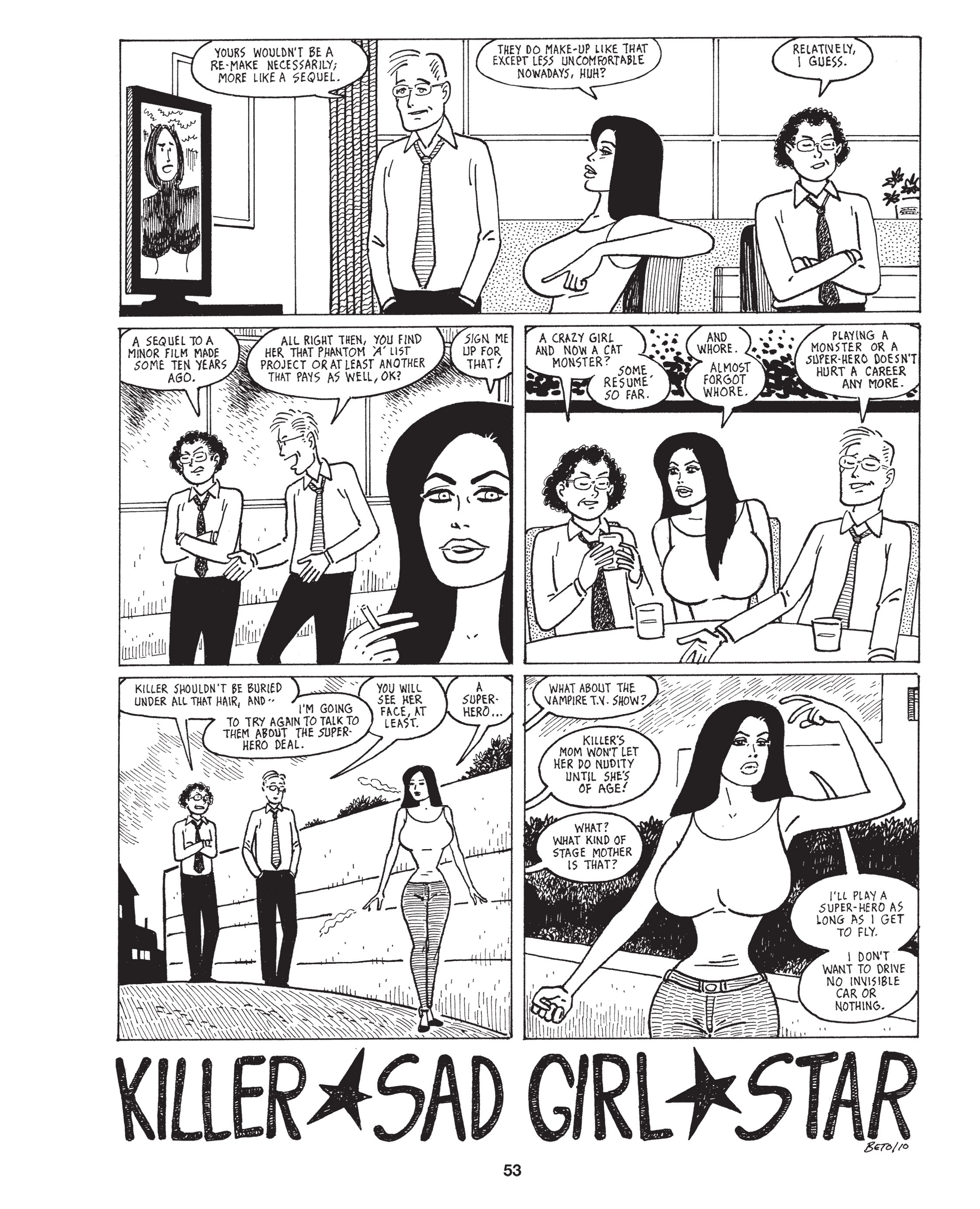 Read online Love and Rockets: New Stories comic -  Issue #3 - 55