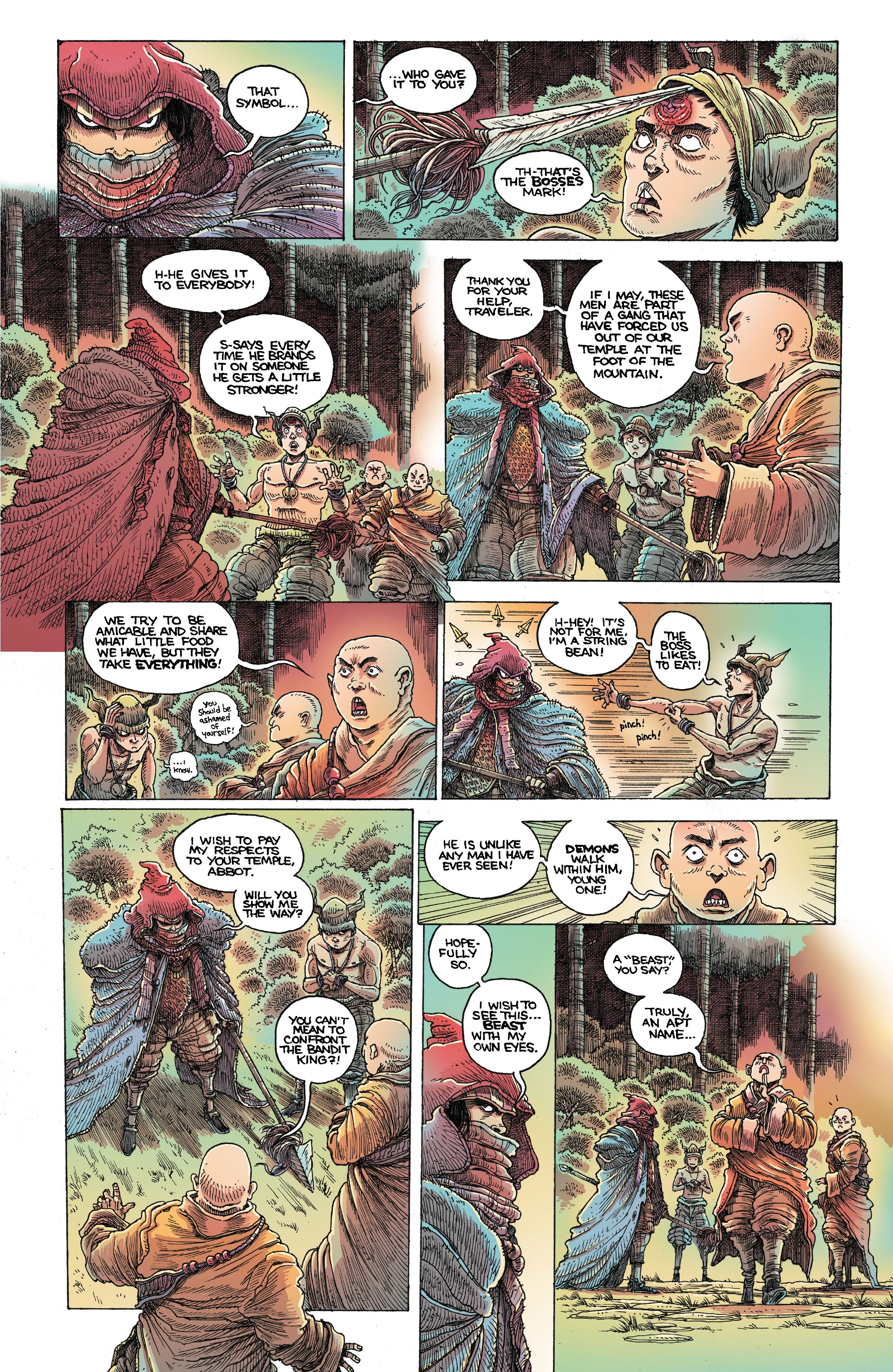 Read online Orphan and the Five Beasts comic -  Issue #1 - 19
