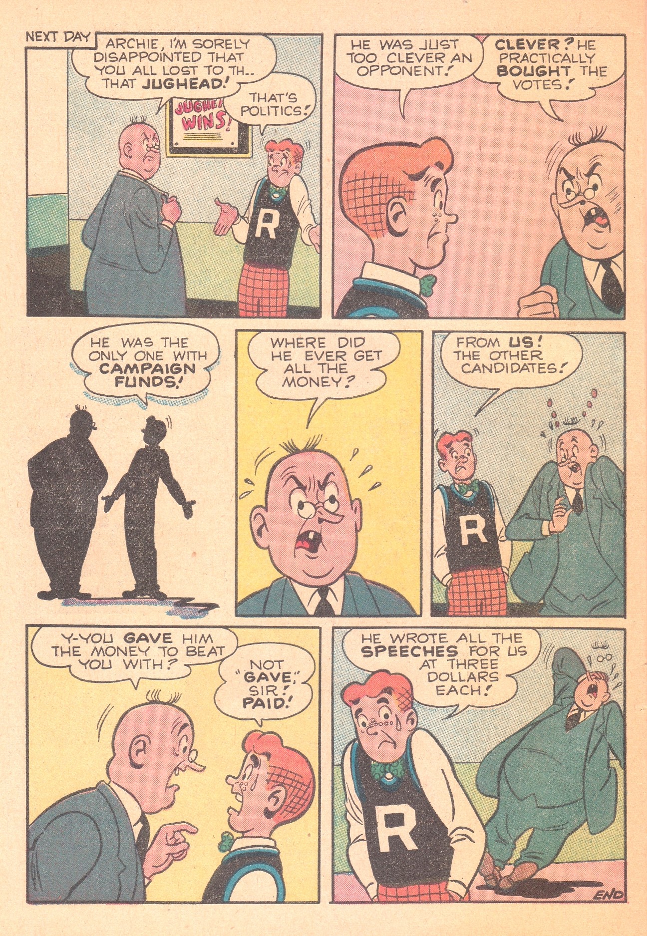 Read online Archie's Pal Jughead comic -  Issue #63 - 34