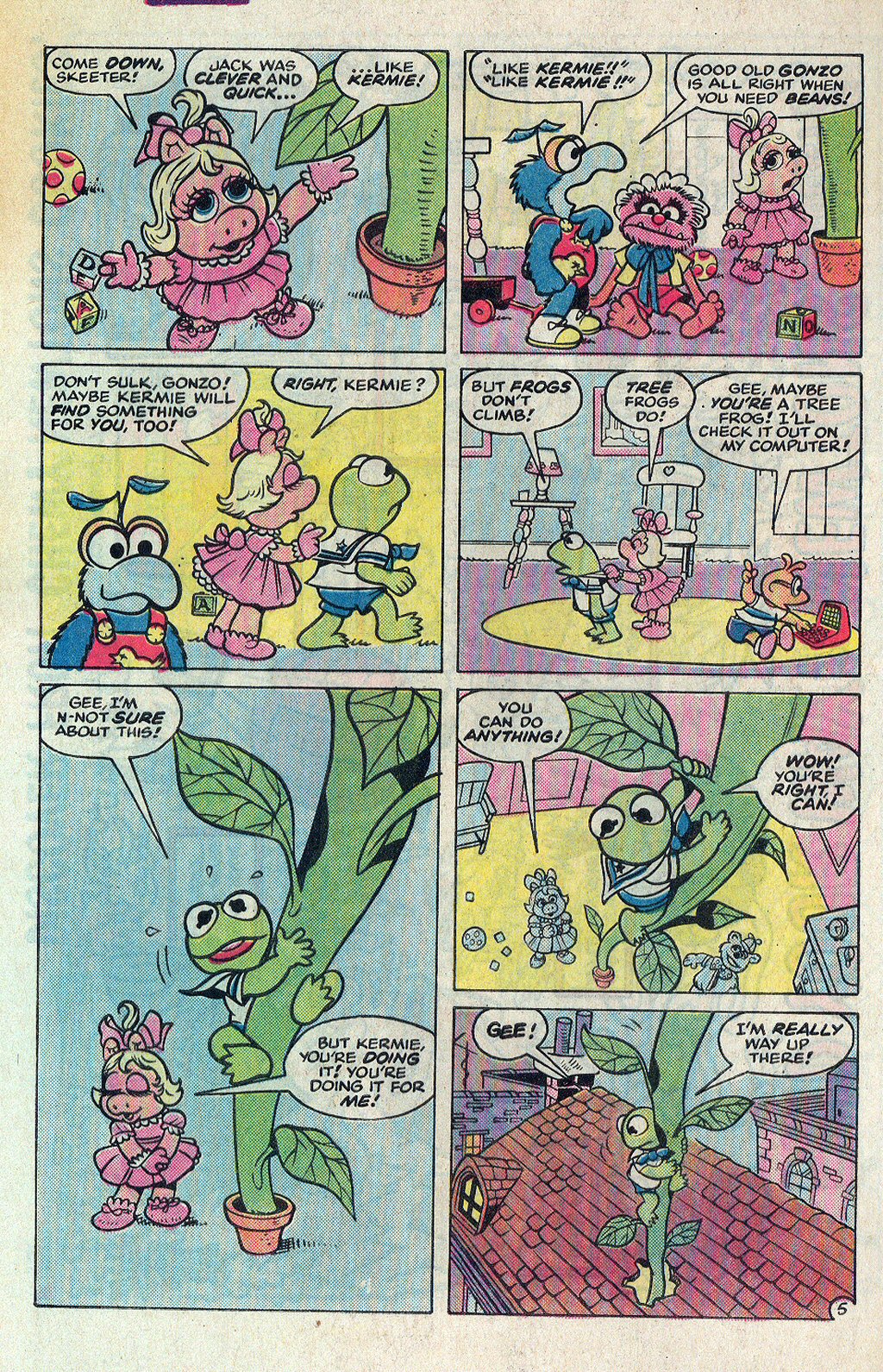Read online Muppet Babies comic -  Issue #3 - 8