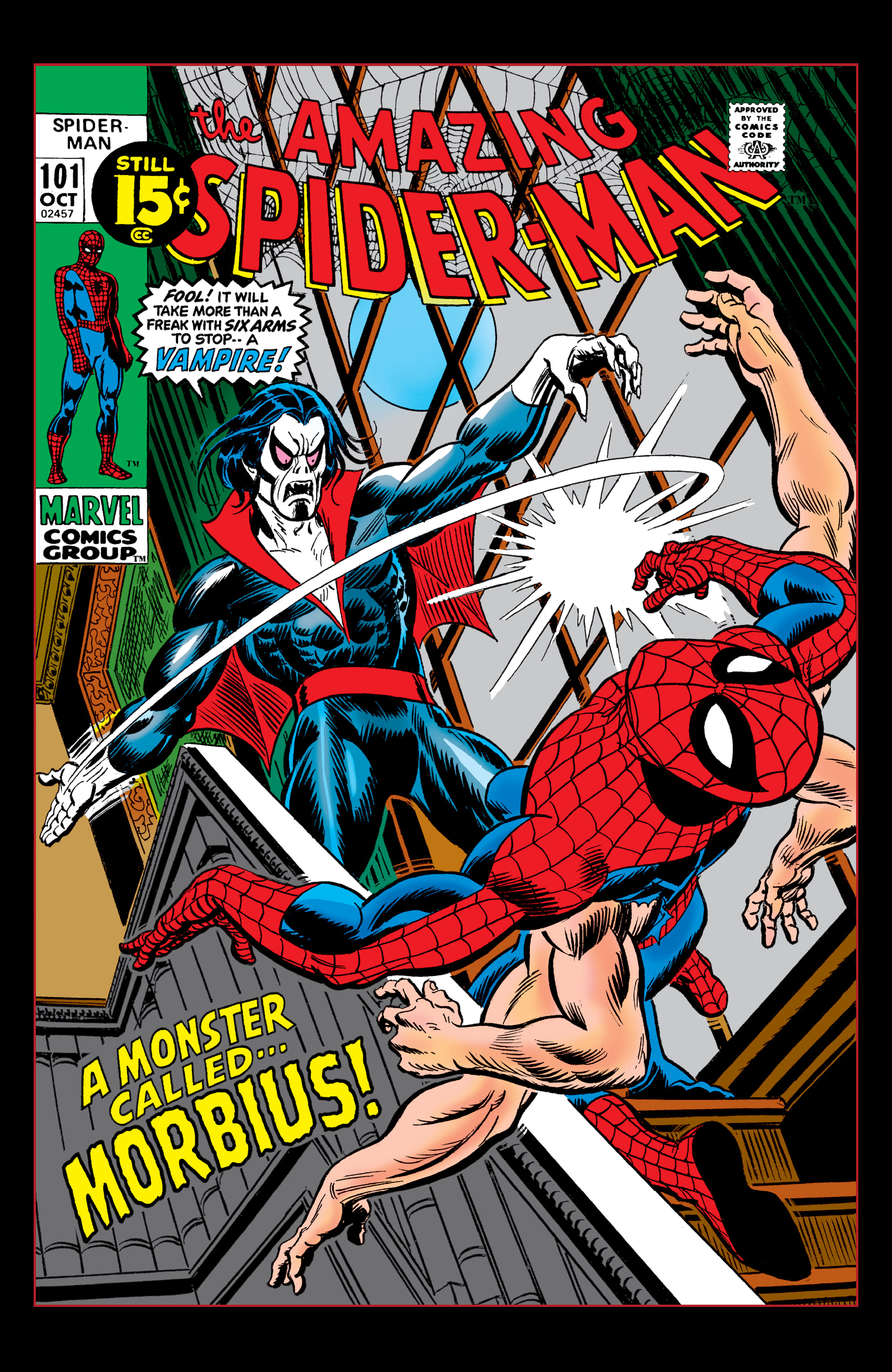 Read online Morbius Epic Collection comic -  Issue # The Living Vampire (Part 1) - 4