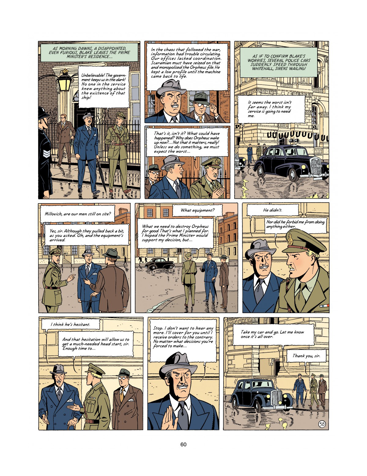 Read online Blake & Mortimer comic -  Issue #20 - 60