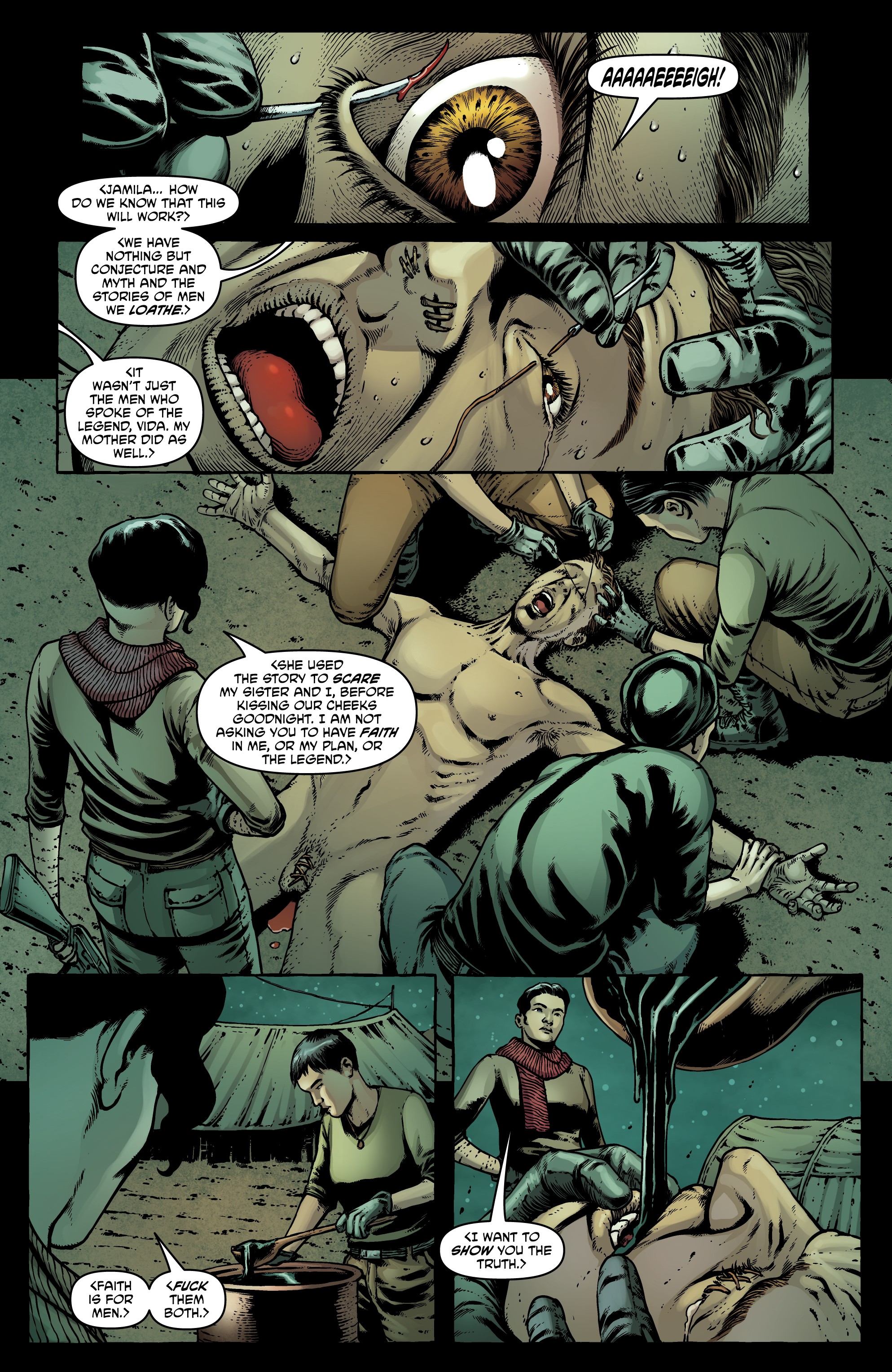 Read online Stitched: Terror comic -  Issue #1 - 8