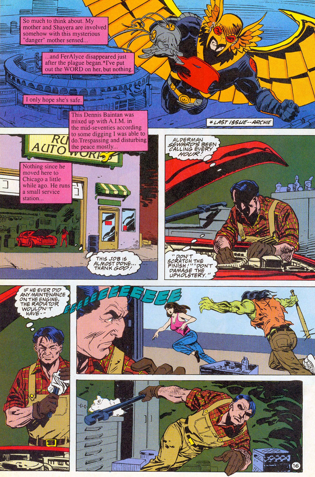 Hawkman (1993) Issue #9 #12 - English 16