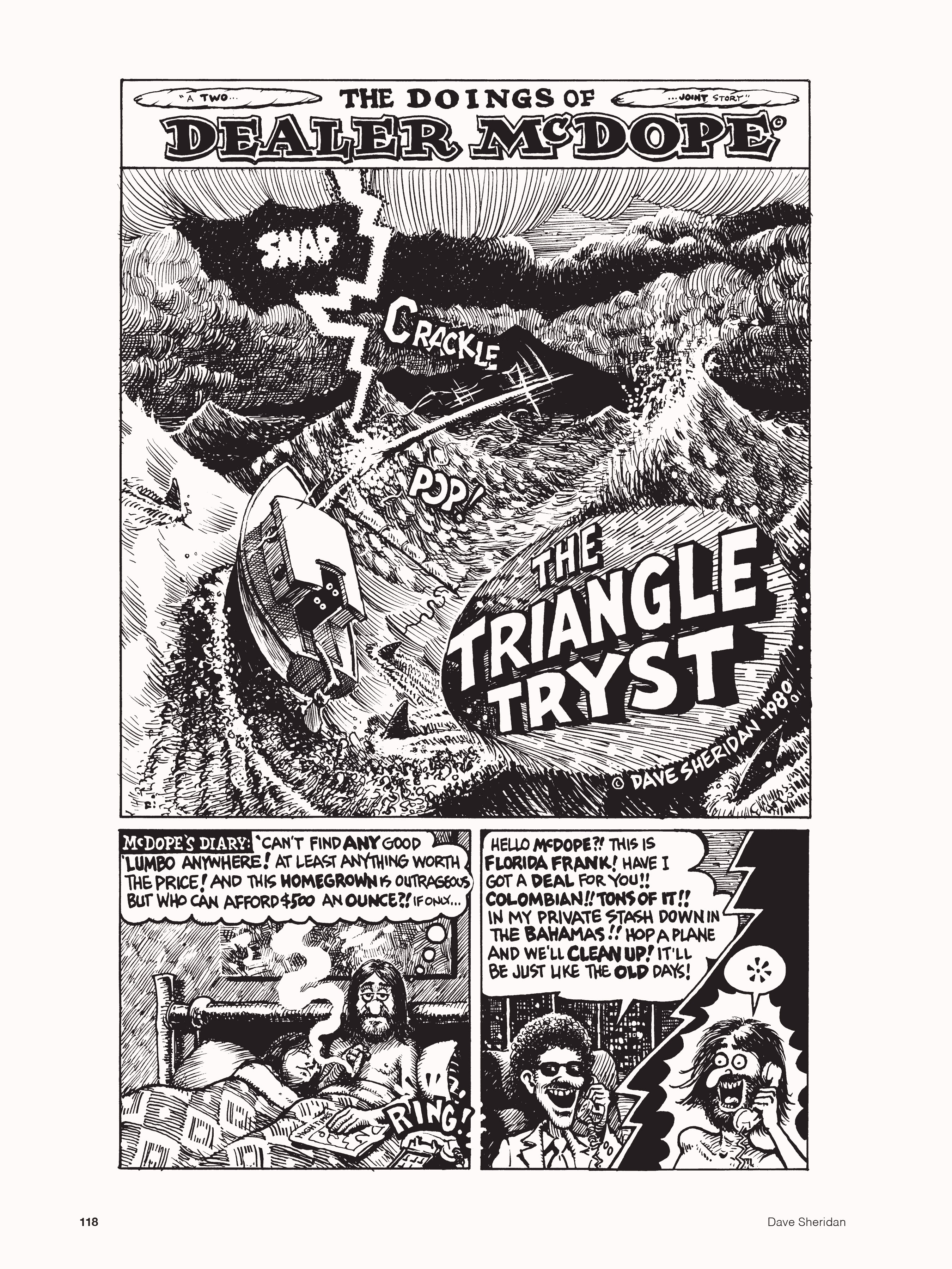 Read online Dave Sheridan: Life with Dealer McDope, the Leather Nun, and the Fabulous Furry Freak Brothers comic -  Issue # TPB (Part 2) - 30